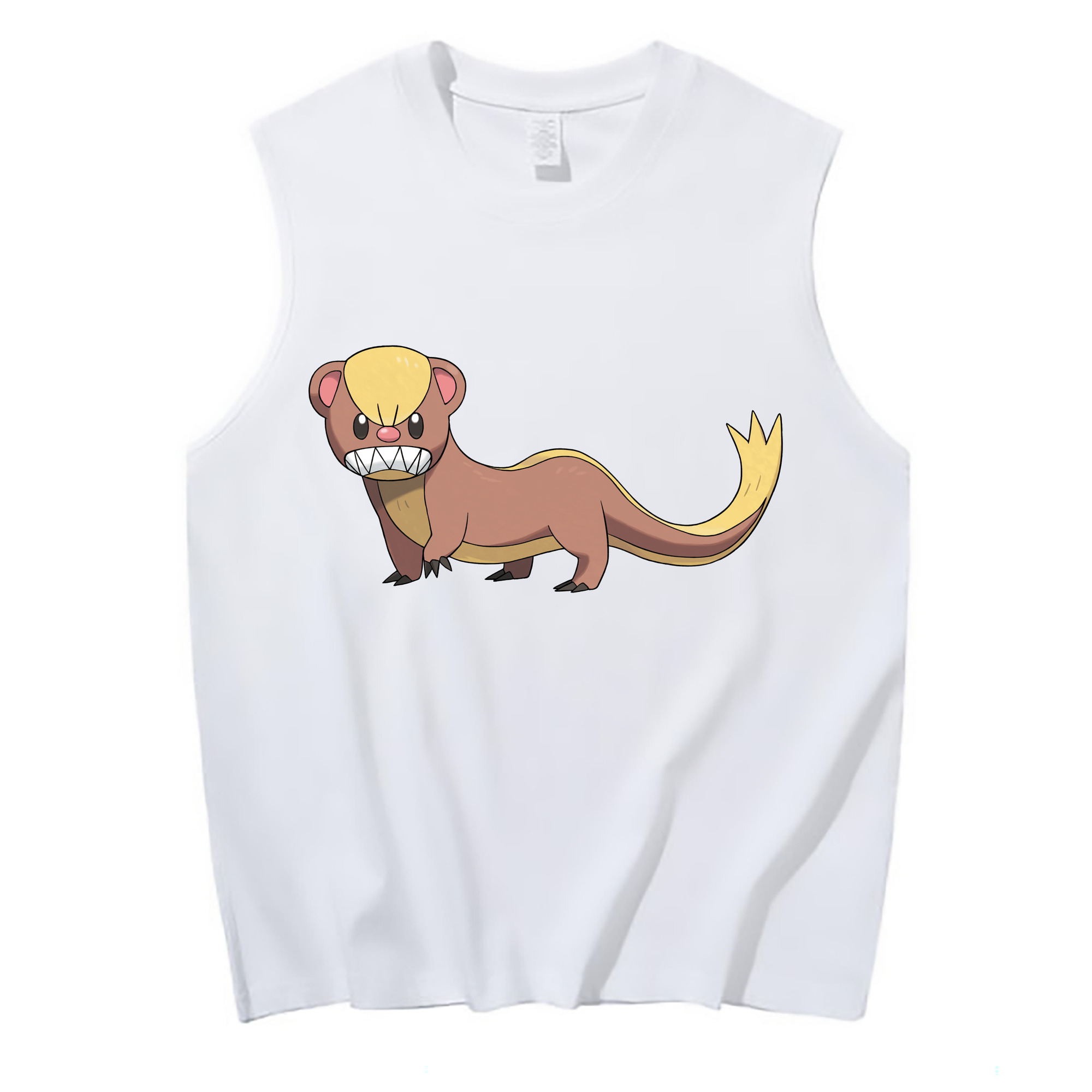 （画像用） ポケットモンスター Pokémon コットン100％タンクトップ（フロントプリント）