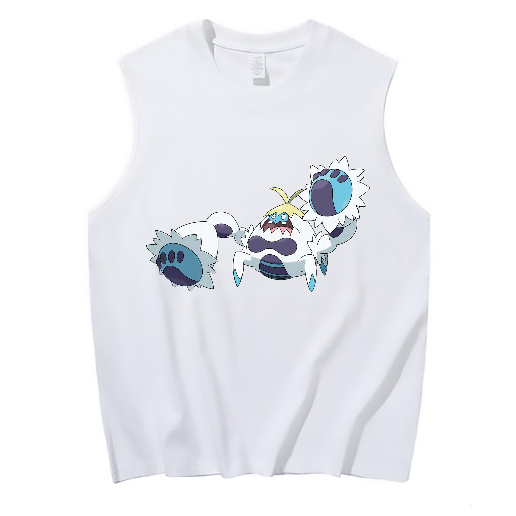 （画像用） ポケットモンスター Pokémon コットン100％タンクトップ（フロントプリント）