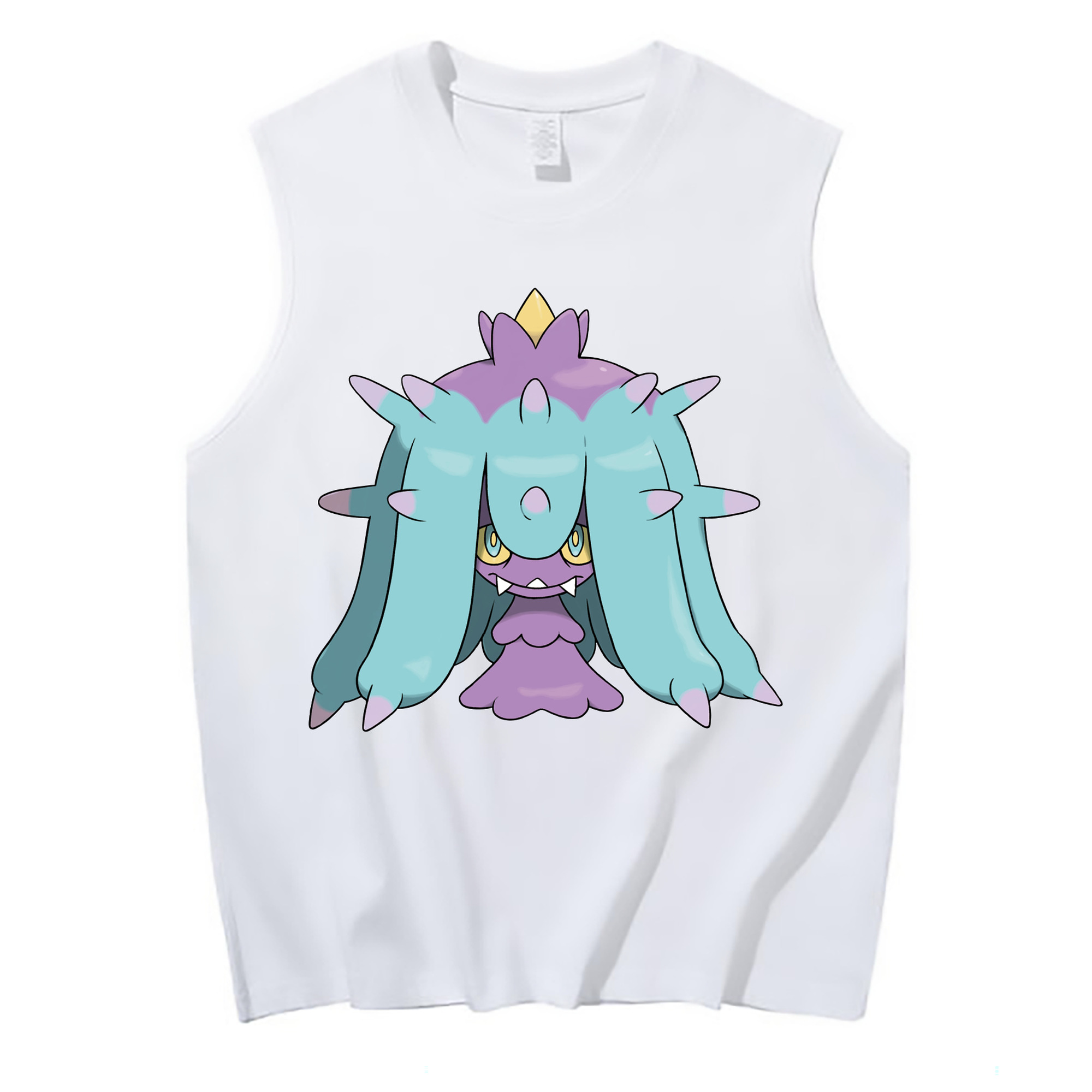 （画像用） ポケットモンスター Pokémon コットン100％タンクトップ（フロントプリント）