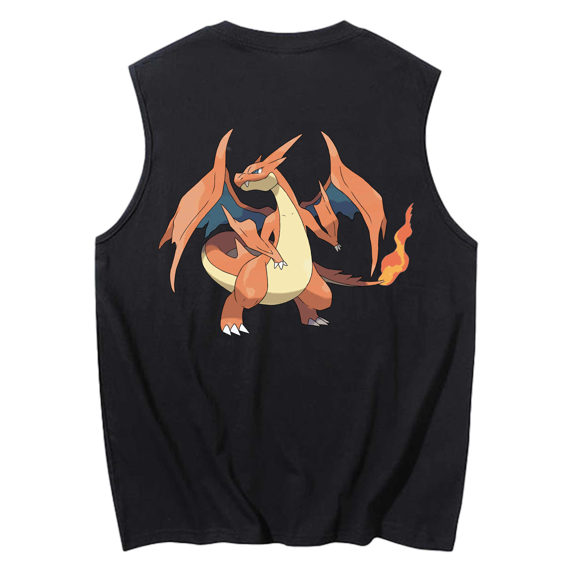 （画像用） ポケットモンスター Pokémon コットン100％タンクトップ（背面プリント）