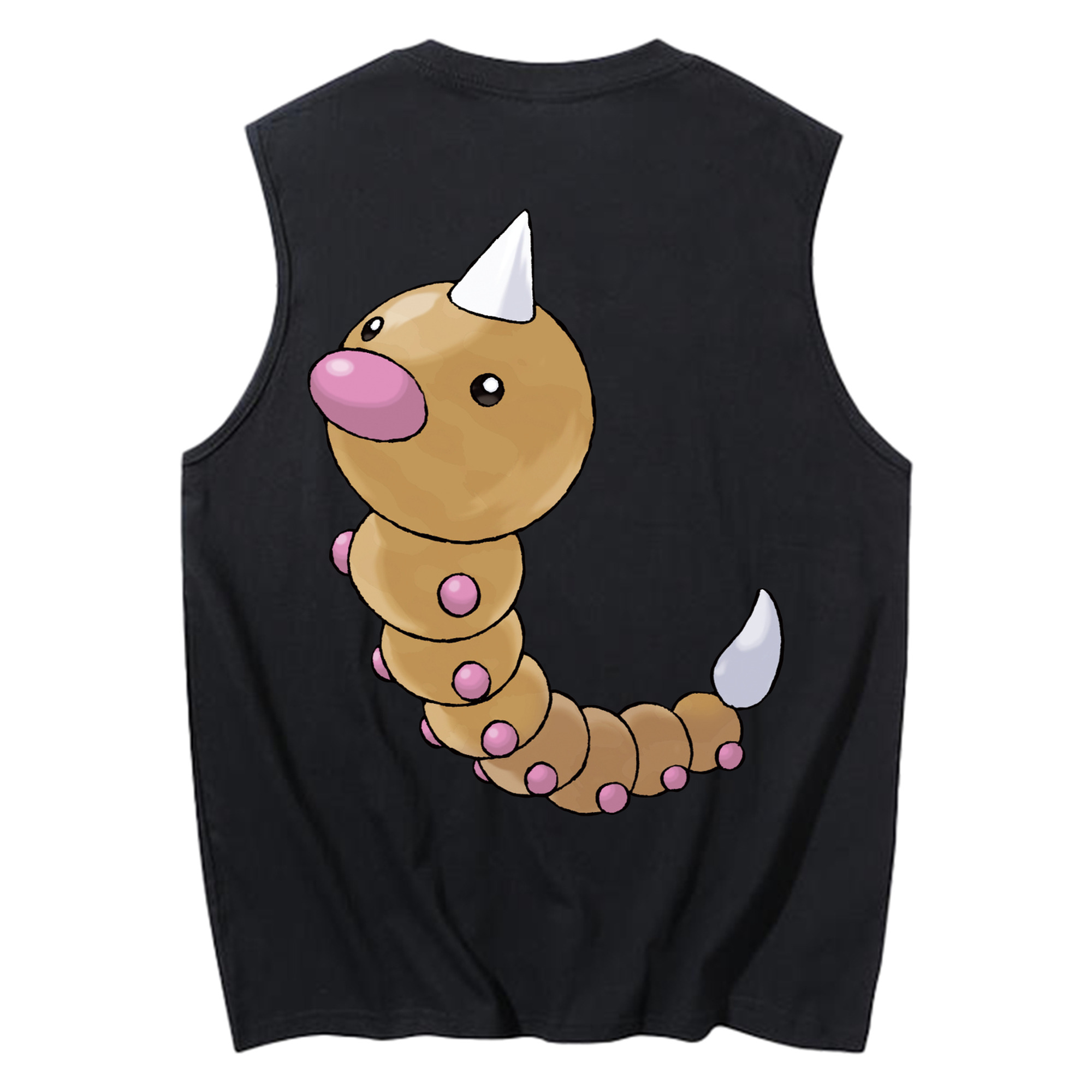 （画像用） ポケットモンスター Pokémon コットン100％タンクトップ（背面プリント）