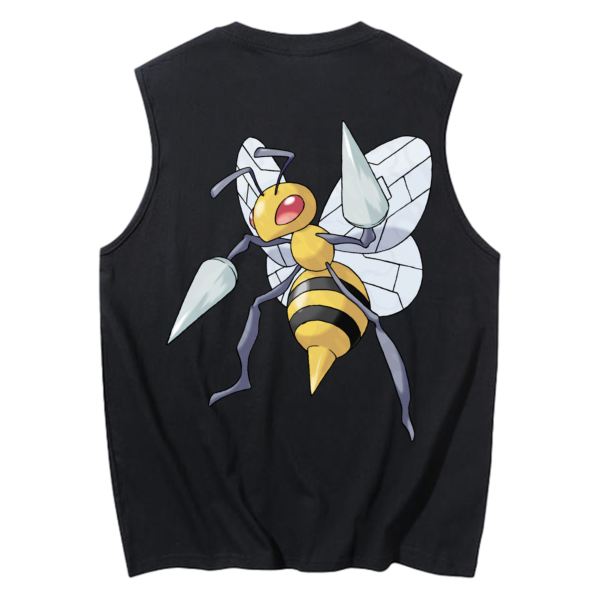 （画像用） ポケットモンスター Pokémon コットン100％タンクトップ（背面プリント）