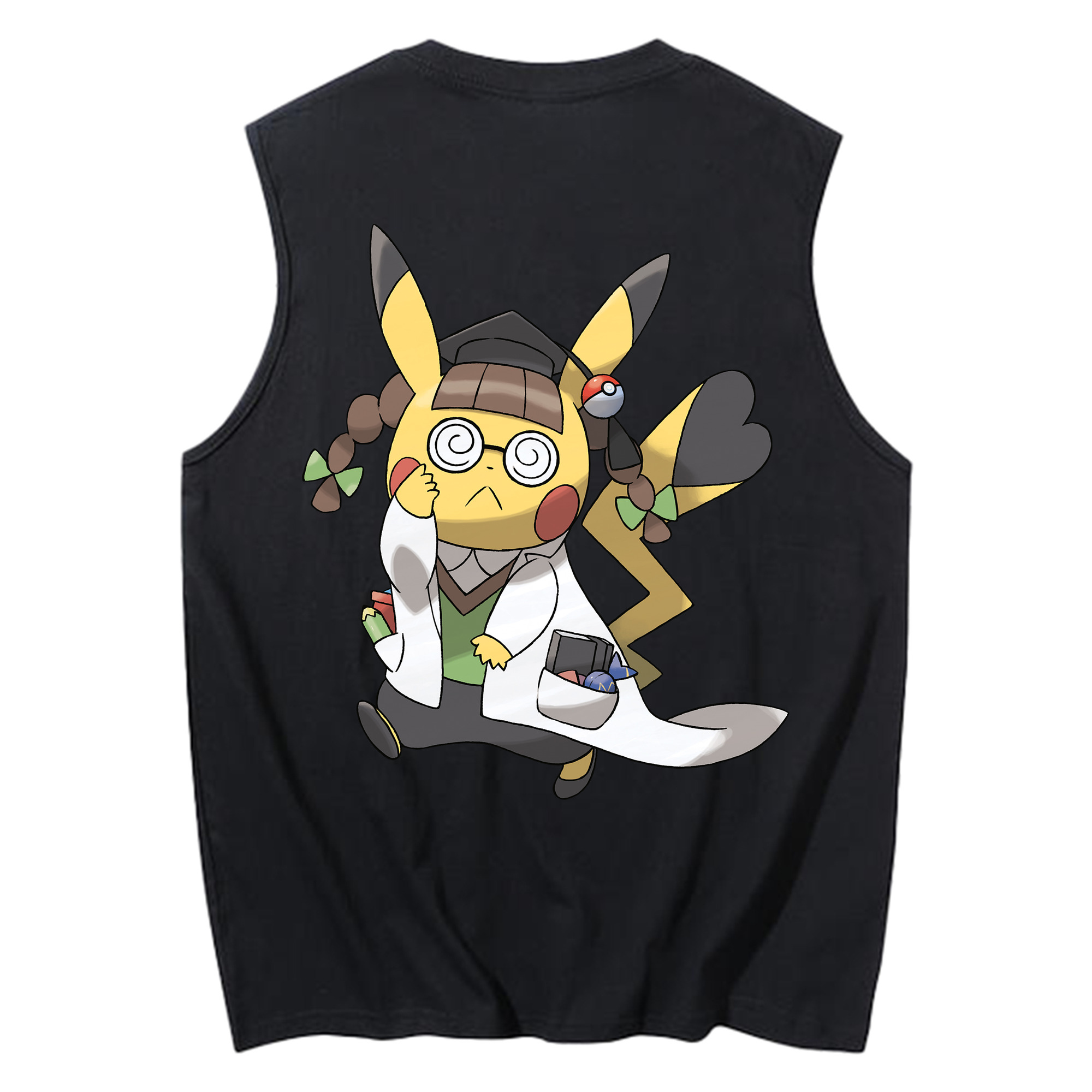（画像用） ポケットモンスター Pokémon コットン100％タンクトップ（背面プリント）