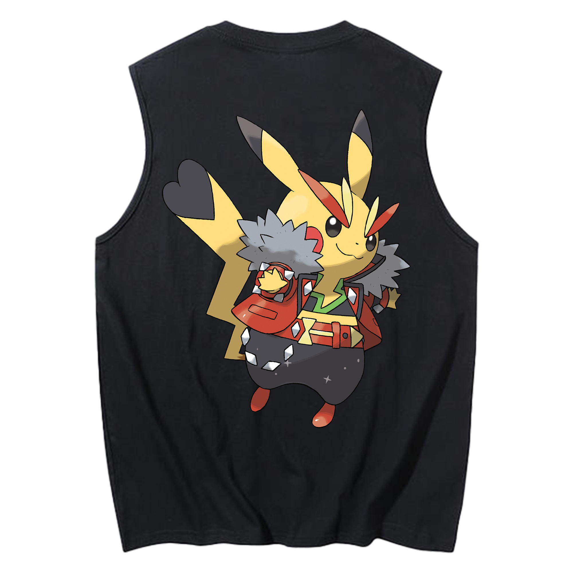 （画像用） ポケットモンスター Pokémon コットン100％タンクトップ（背面プリント）