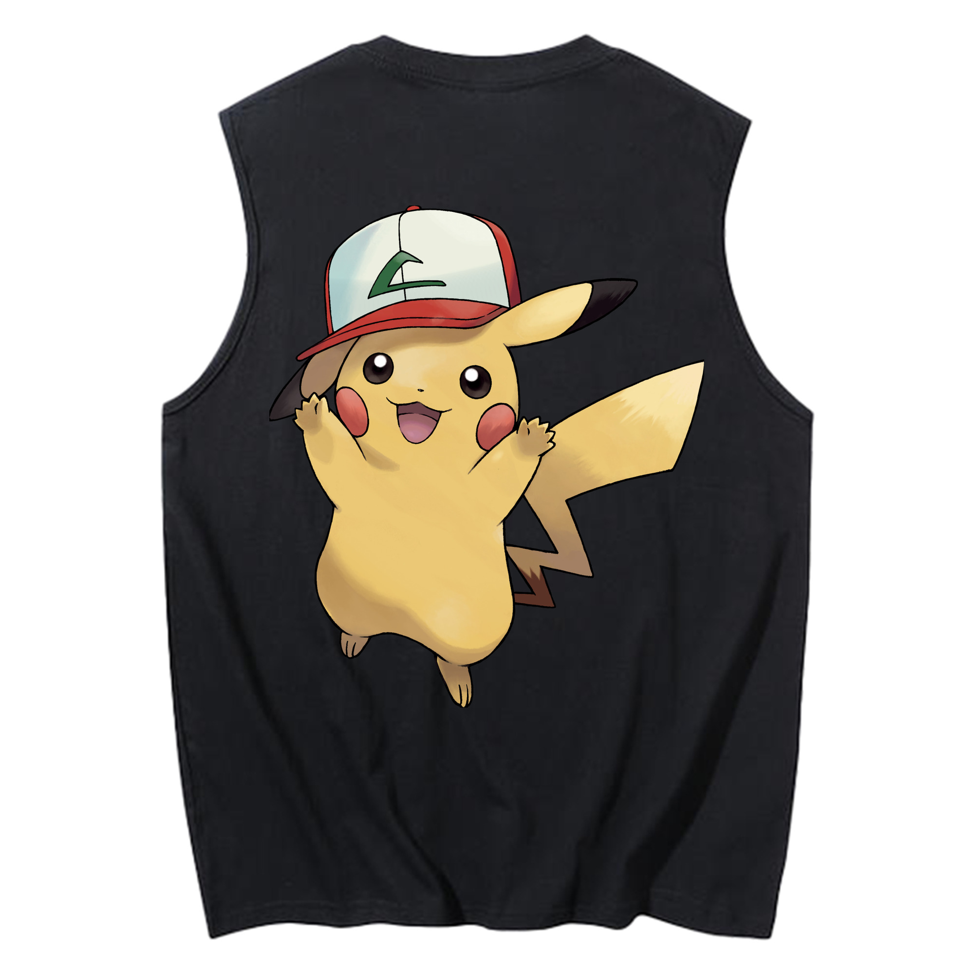 （画像用） ポケットモンスター Pokémon コットン100％タンクトップ（背面プリント）