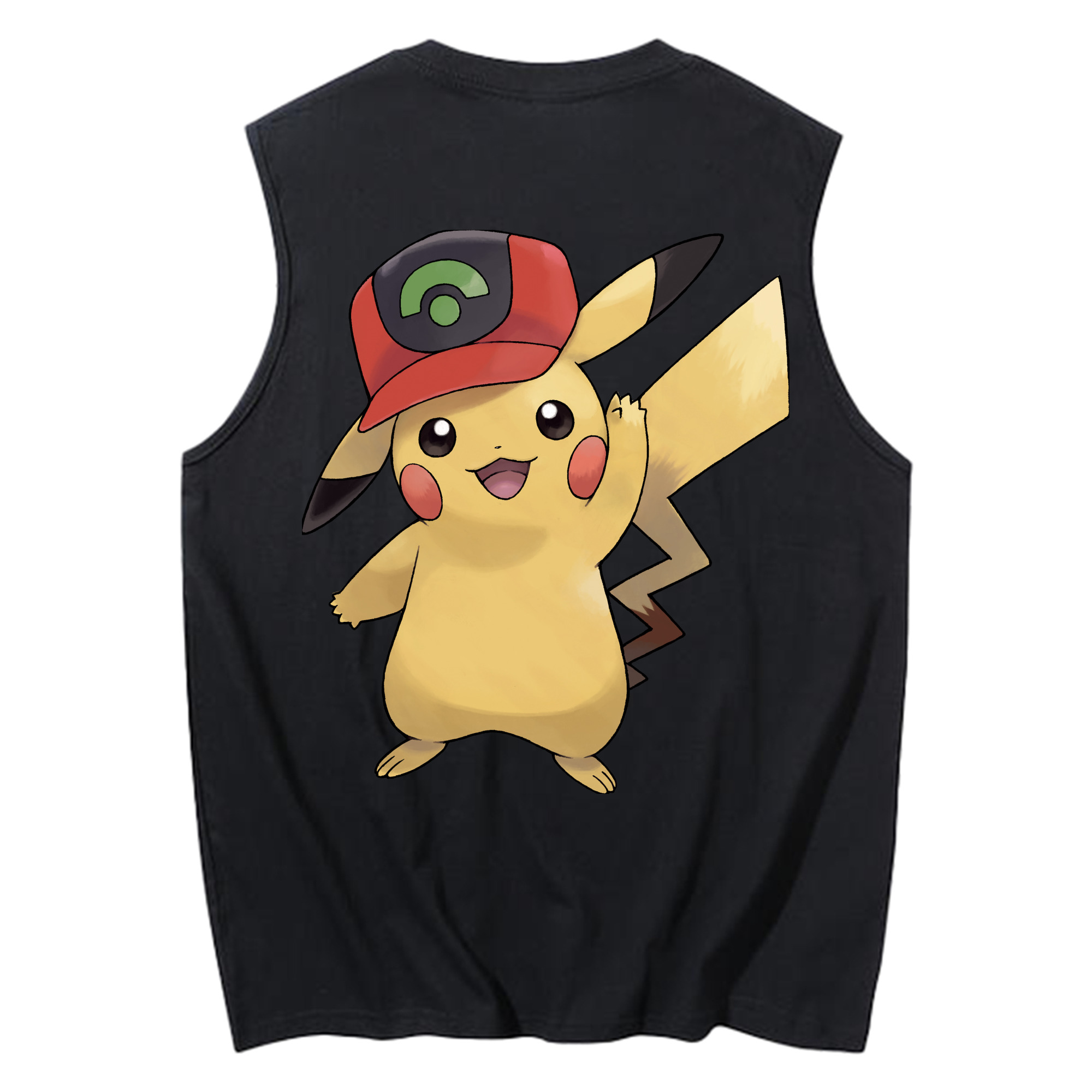 （画像用） ポケットモンスター Pokémon コットン100％タンクトップ（背面プリント）