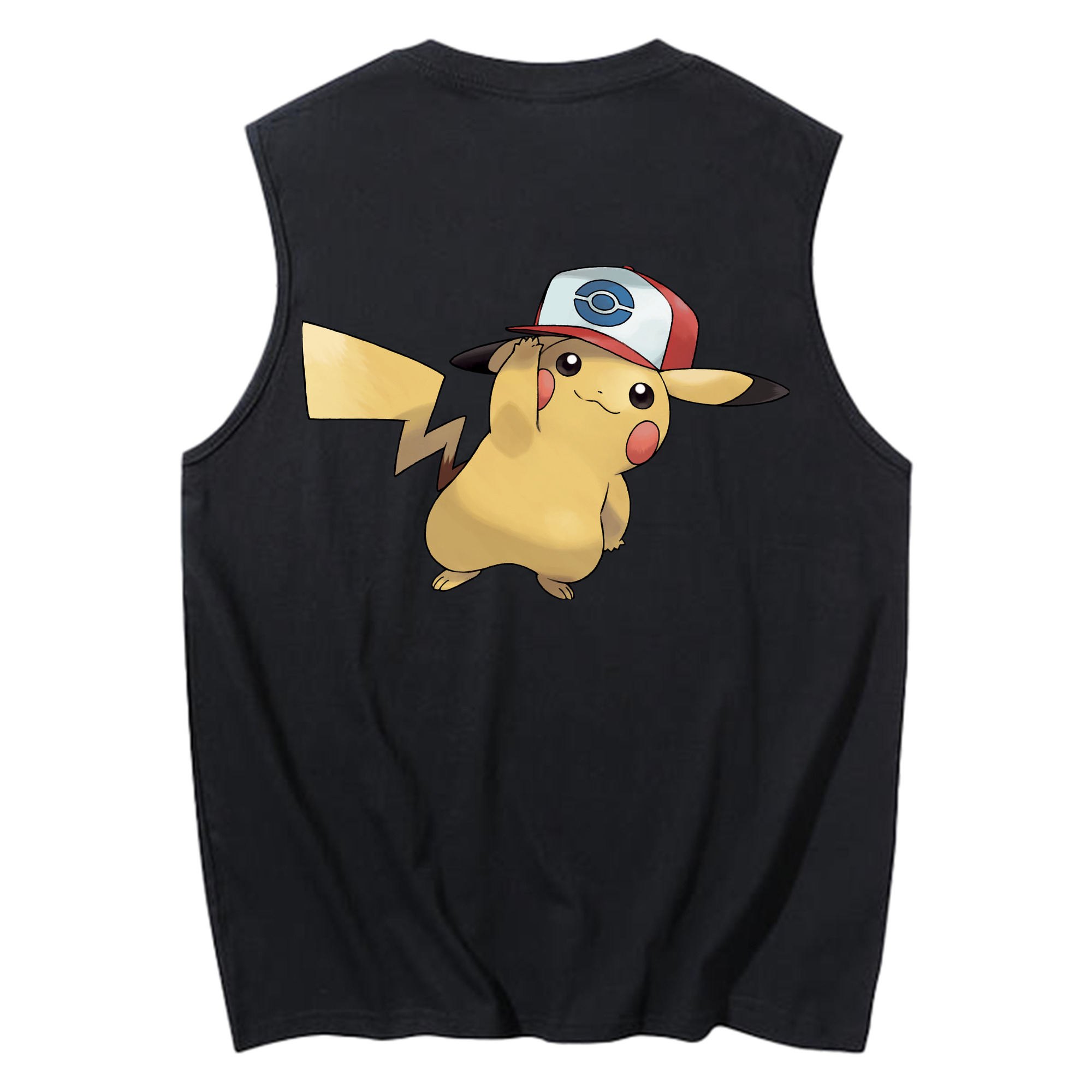 （画像用） ポケットモンスター Pokémon コットン100％タンクトップ（背面プリント）
