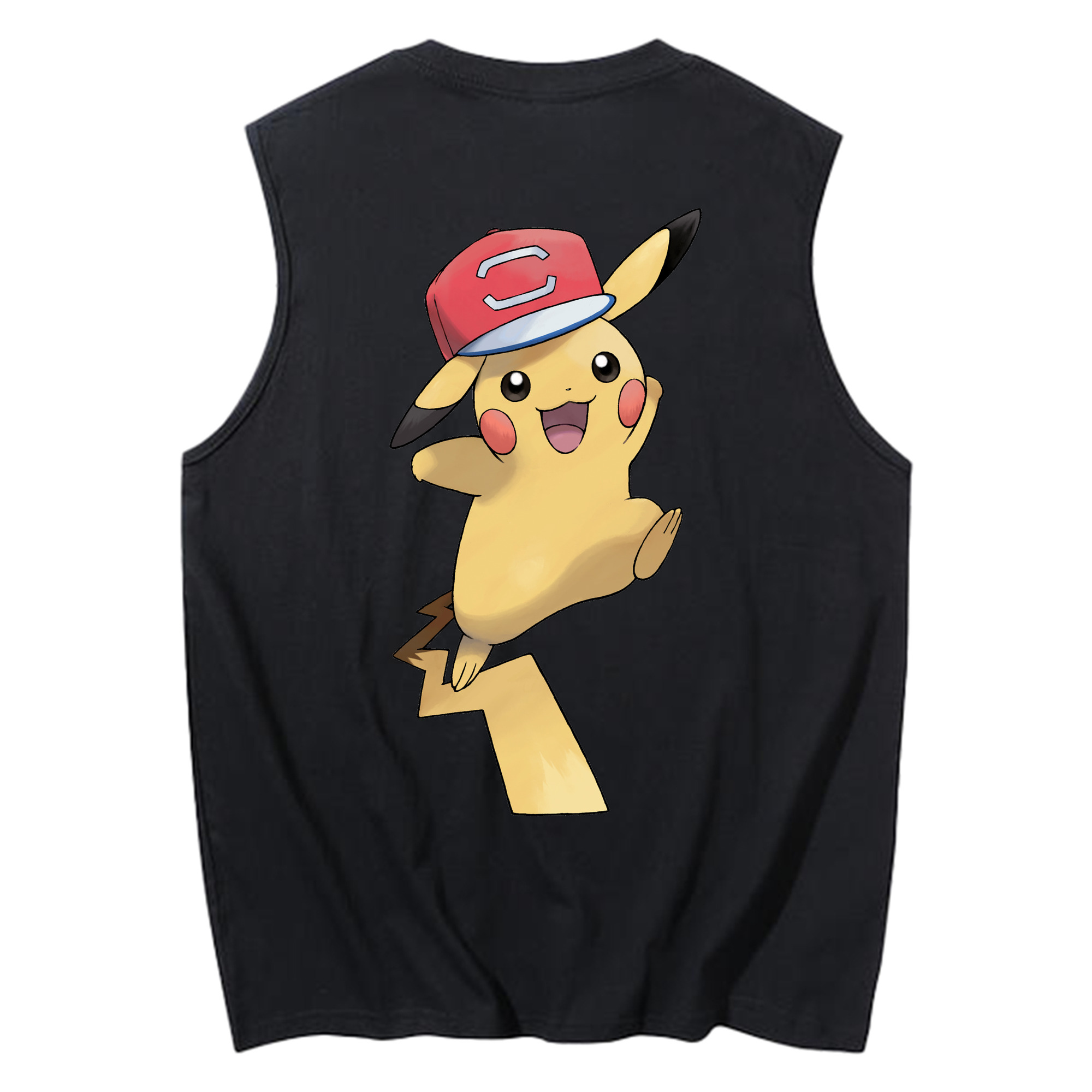 （画像用） ポケットモンスター Pokémon コットン100％タンクトップ（背面プリント）