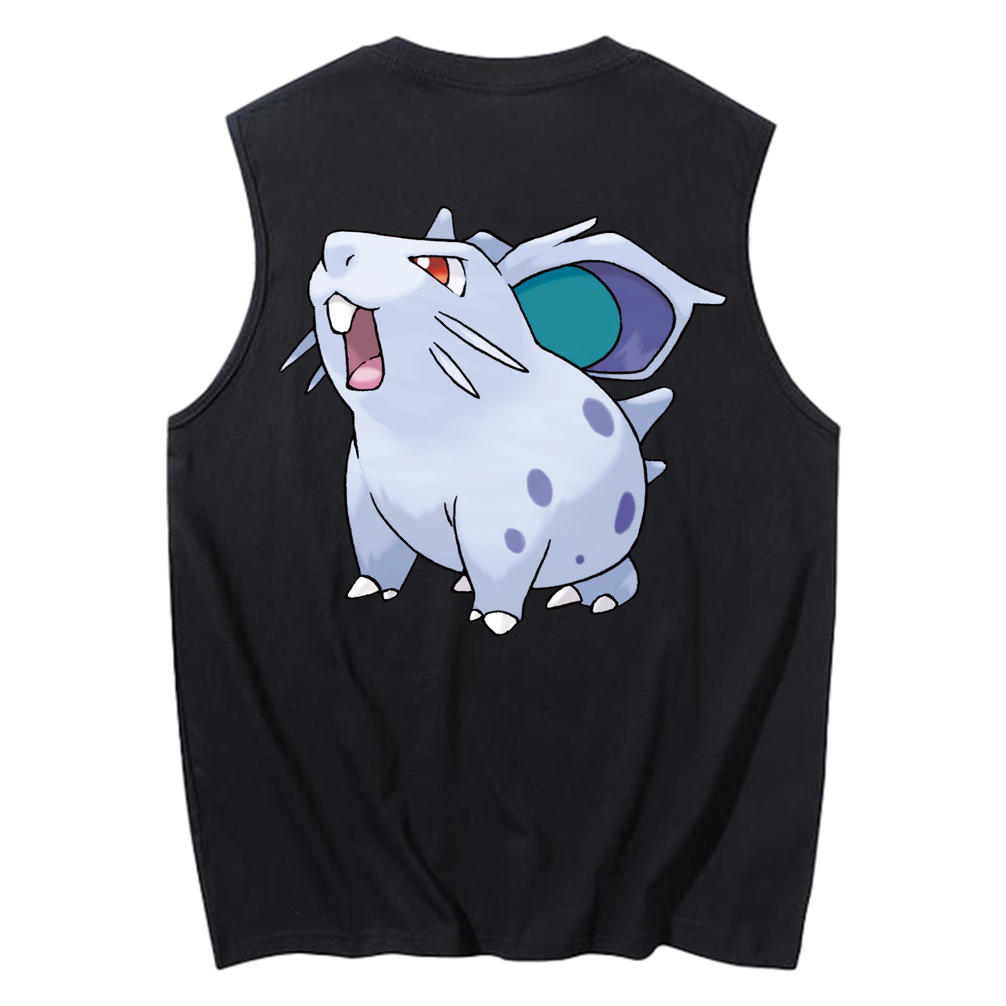 （画像用） ポケットモンスター Pokémon コットン100％タンクトップ（背面プリント）