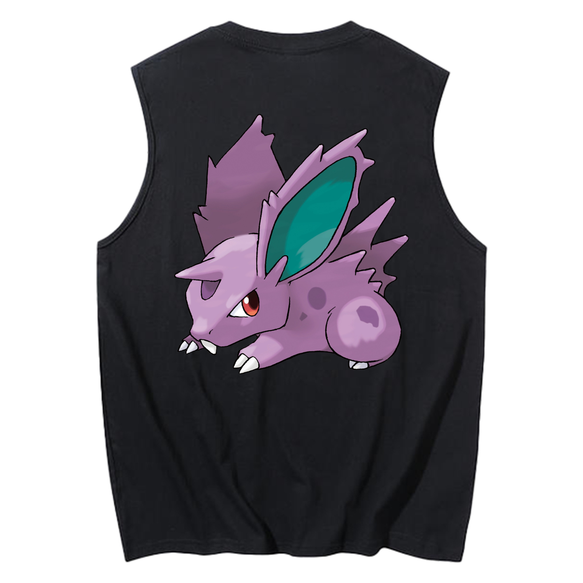 （画像用） ポケットモンスター Pokémon コットン100％タンクトップ（背面プリント）