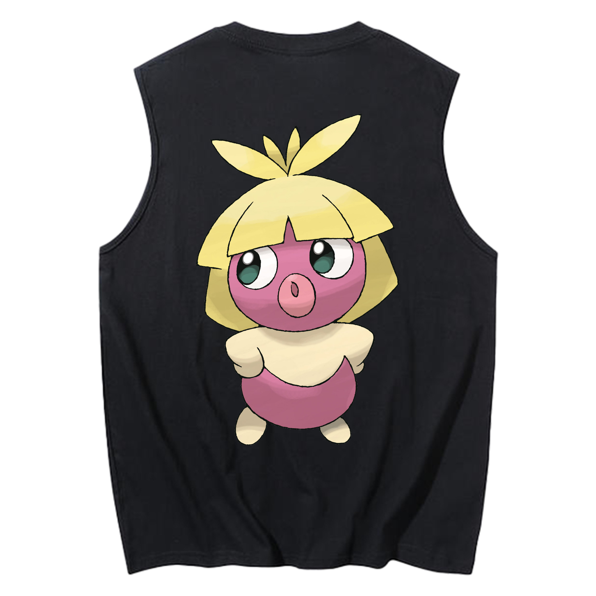（画像用） ポケットモンスター Pokémon コットン100％タンクトップ（背面プリント）