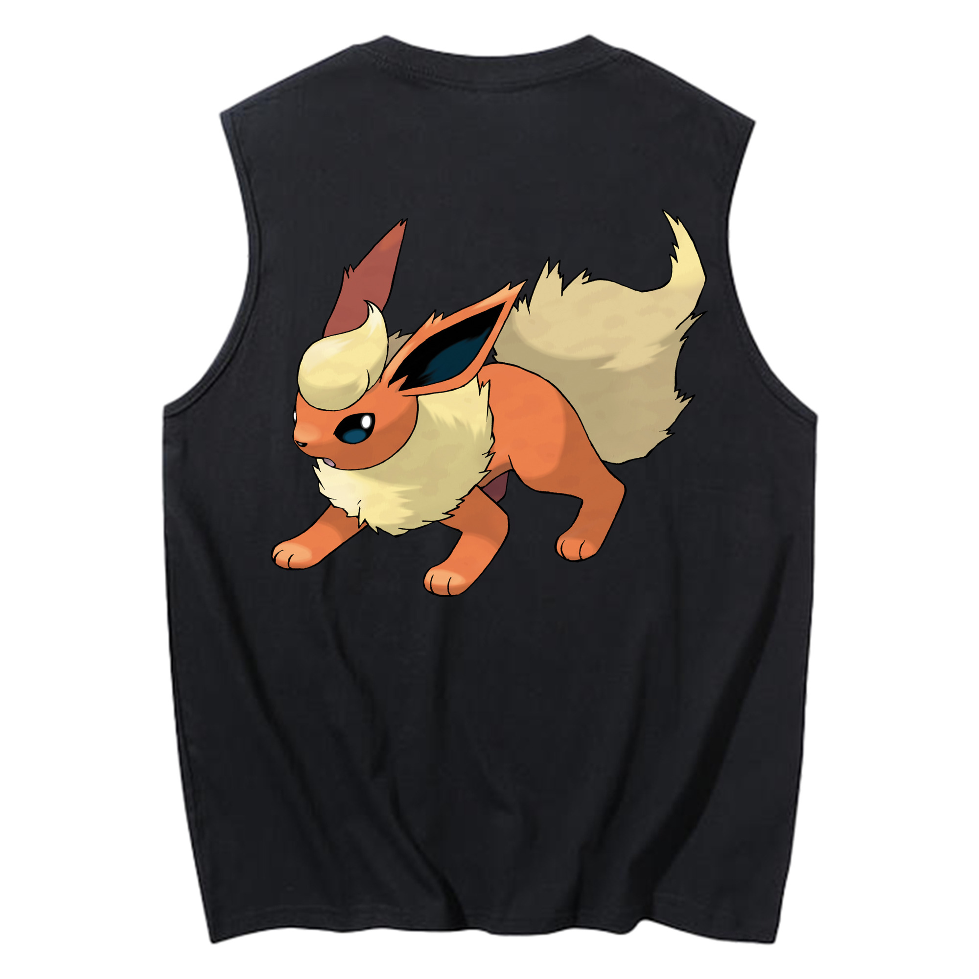 （画像用） ポケットモンスター Pokémon コットン100％タンクトップ（背面プリント）