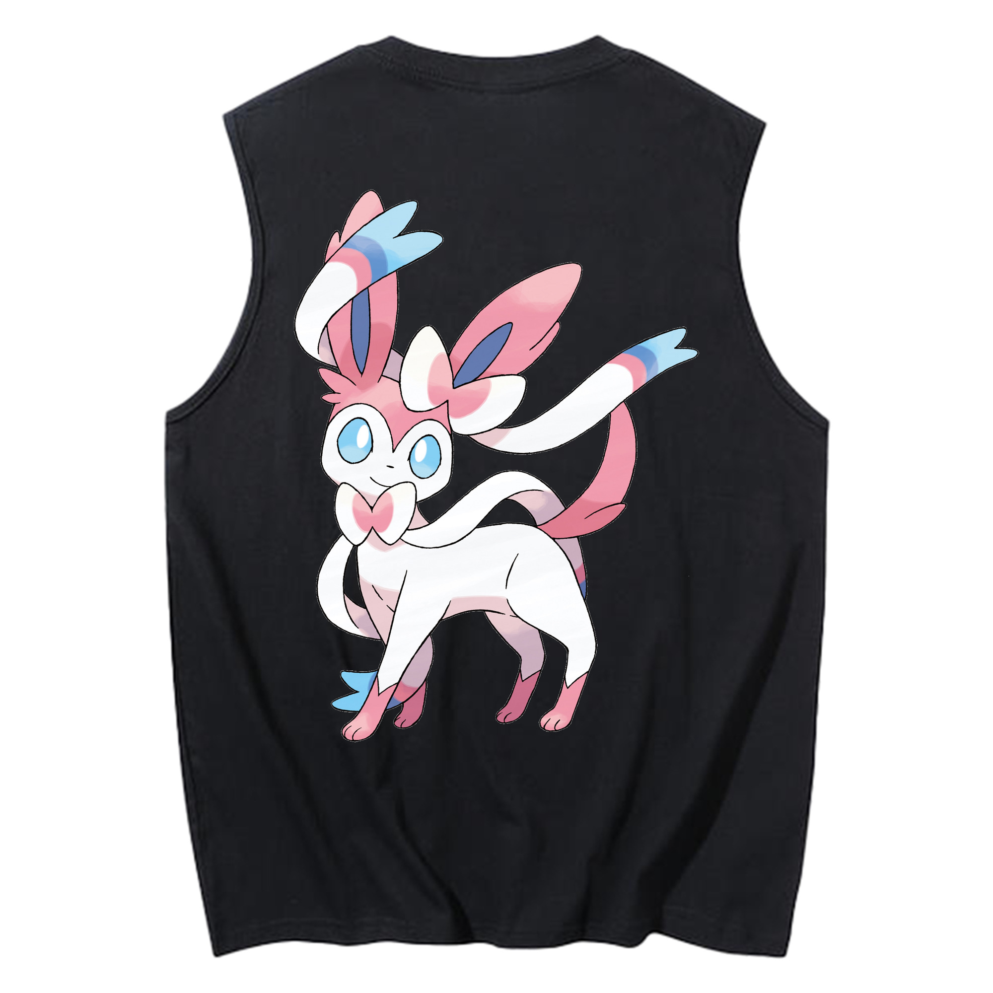 （画像用） ポケットモンスター Pokémon コットン100％タンクトップ（背面プリント）