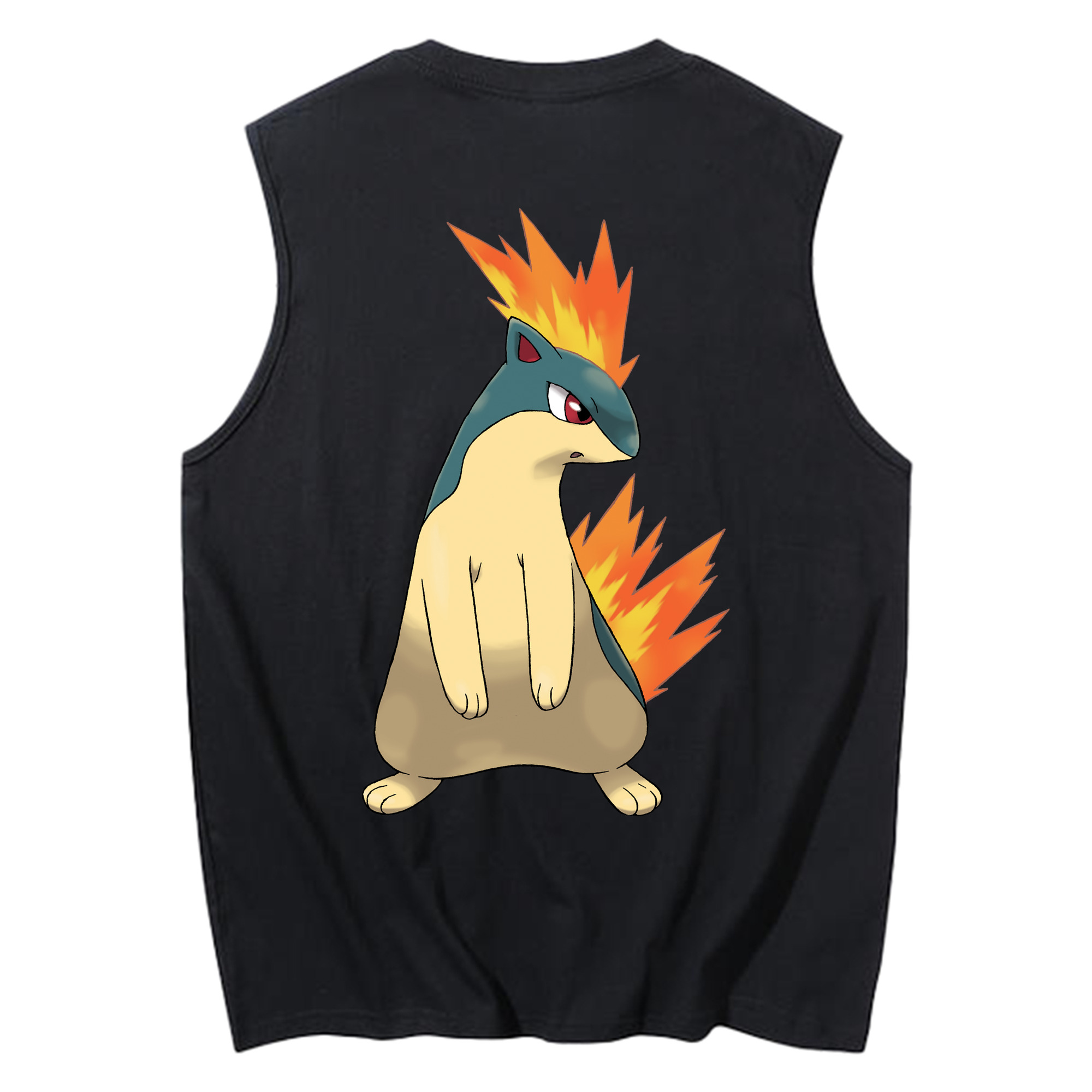 （画像用） ポケットモンスター Pokémon コットン100％タンクトップ（背面プリント）