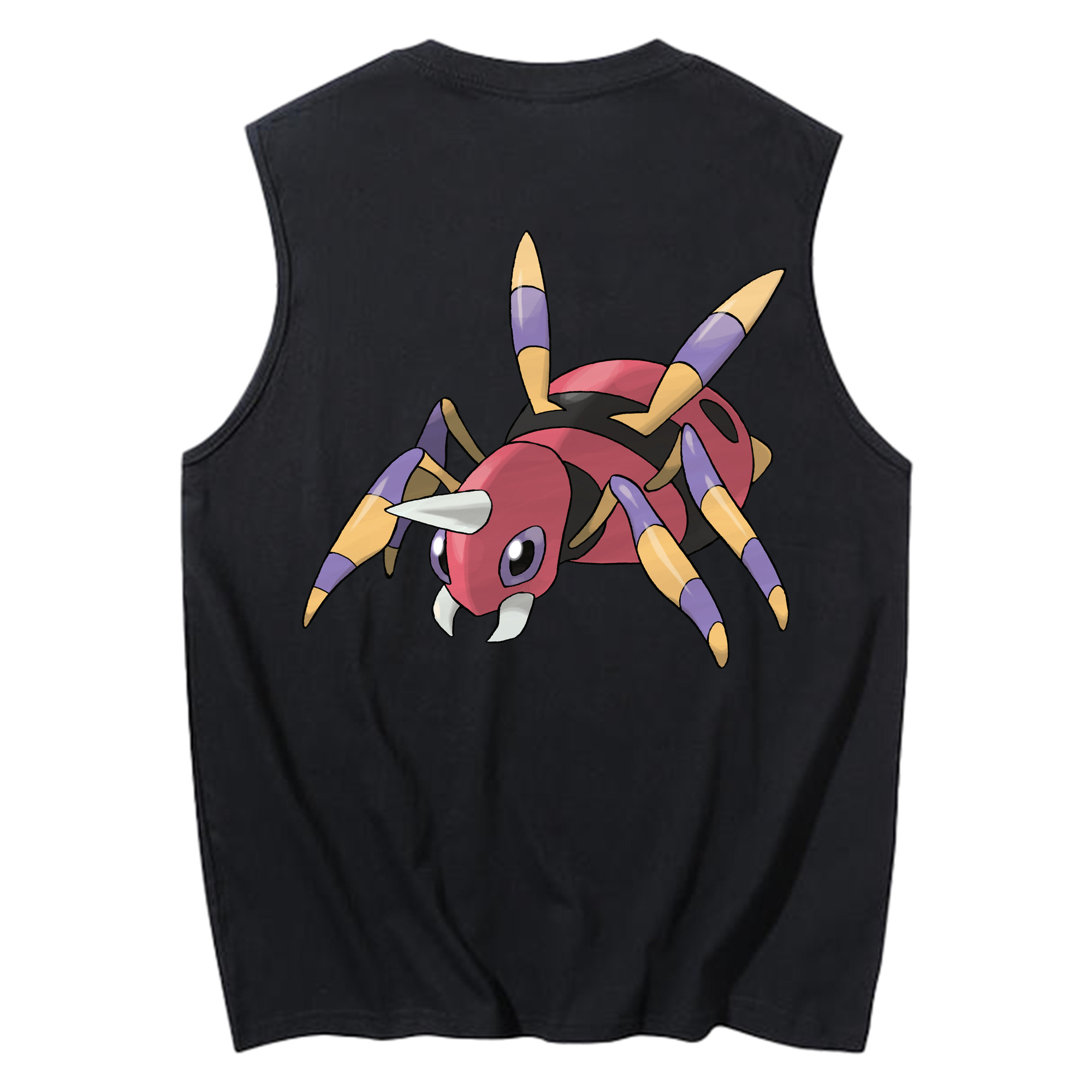 （画像用） ポケットモンスター Pokémon コットン100％タンクトップ（背面プリント）
