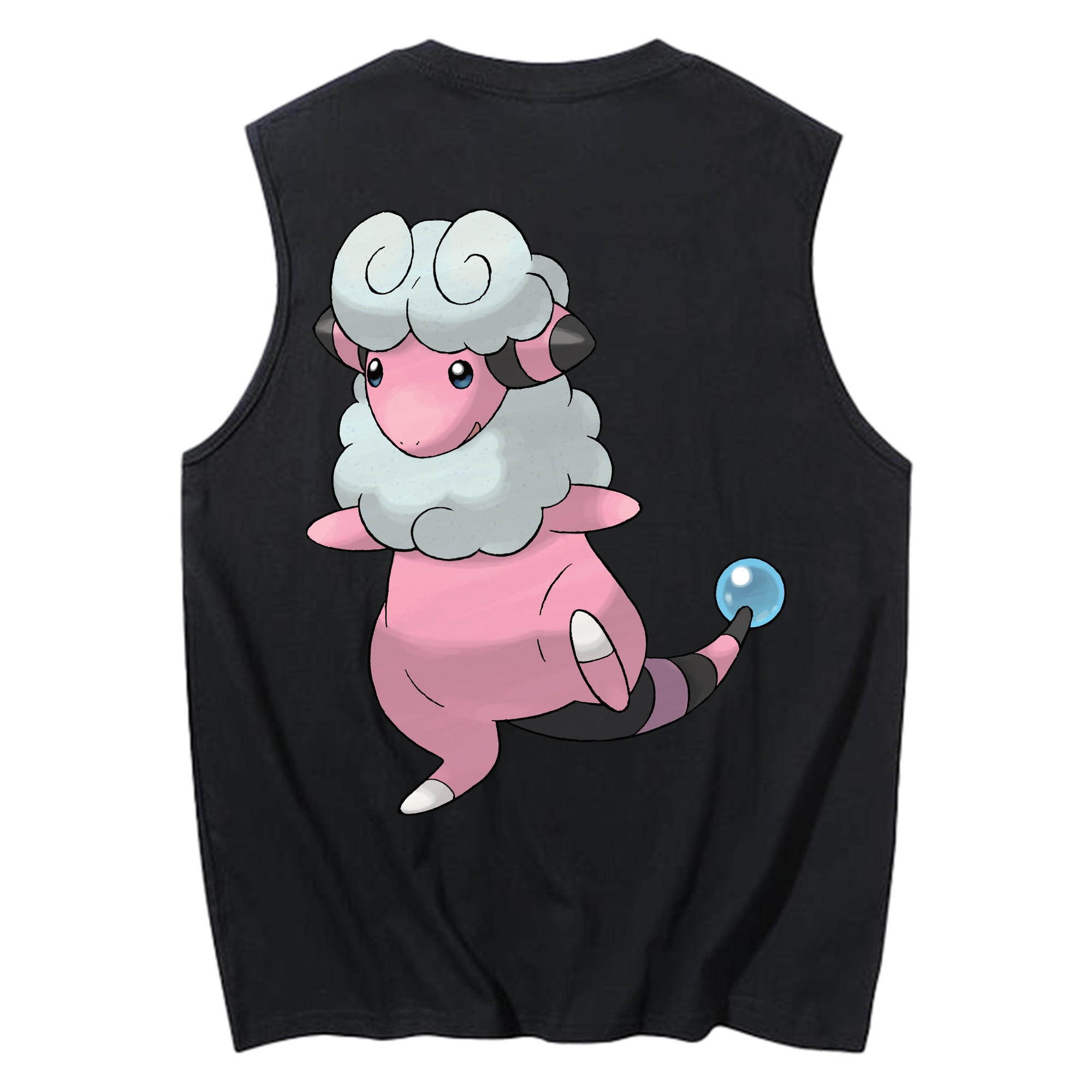 （画像用） ポケットモンスター Pokémon コットン100％タンクトップ（背面プリント）