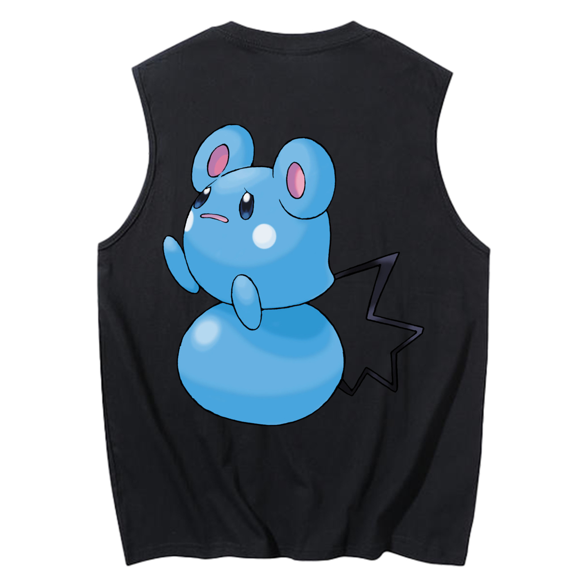 （画像用） ポケットモンスター Pokémon コットン100％タンクトップ（背面プリント）