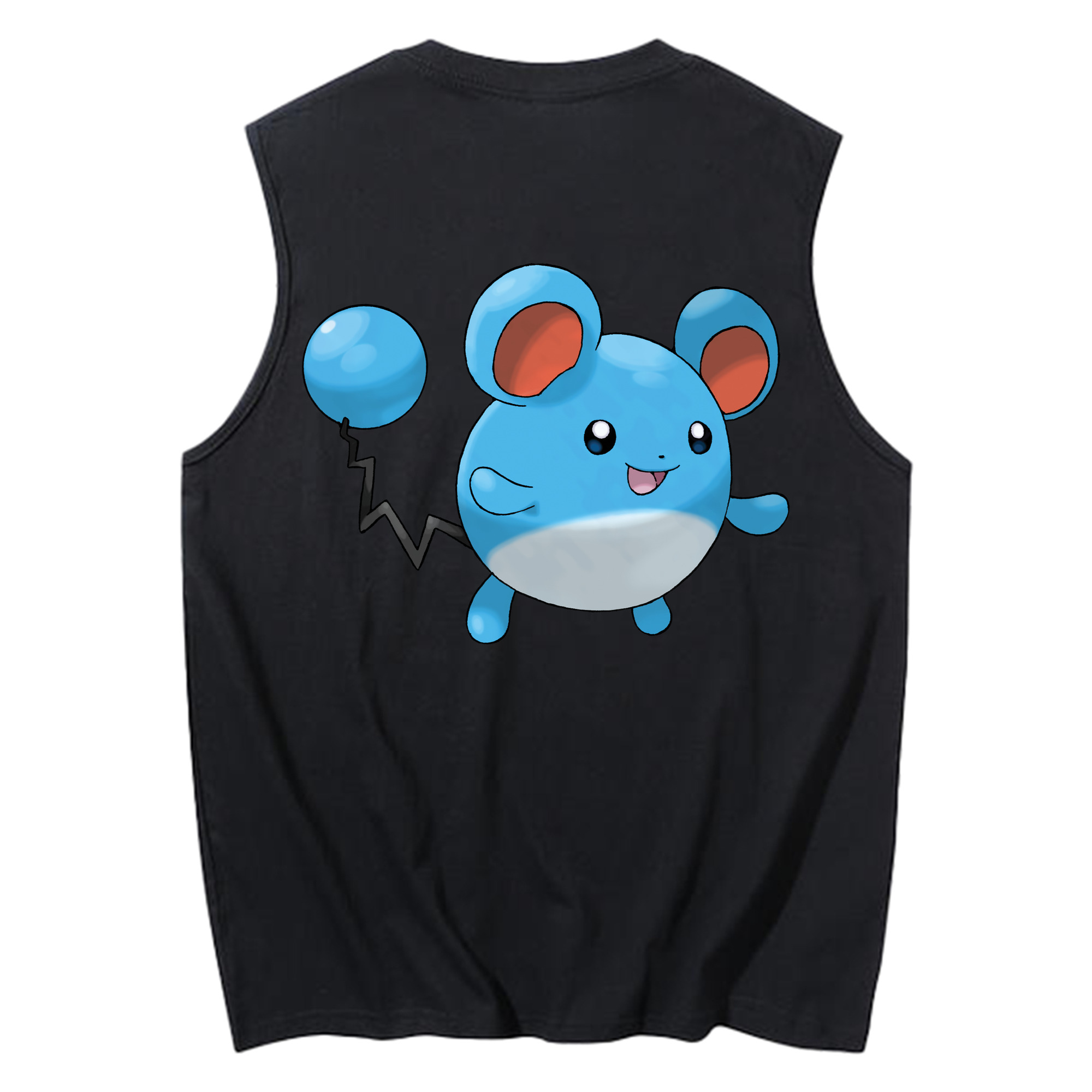 （画像用） ポケットモンスター Pokémon コットン100％タンクトップ（背面プリント）