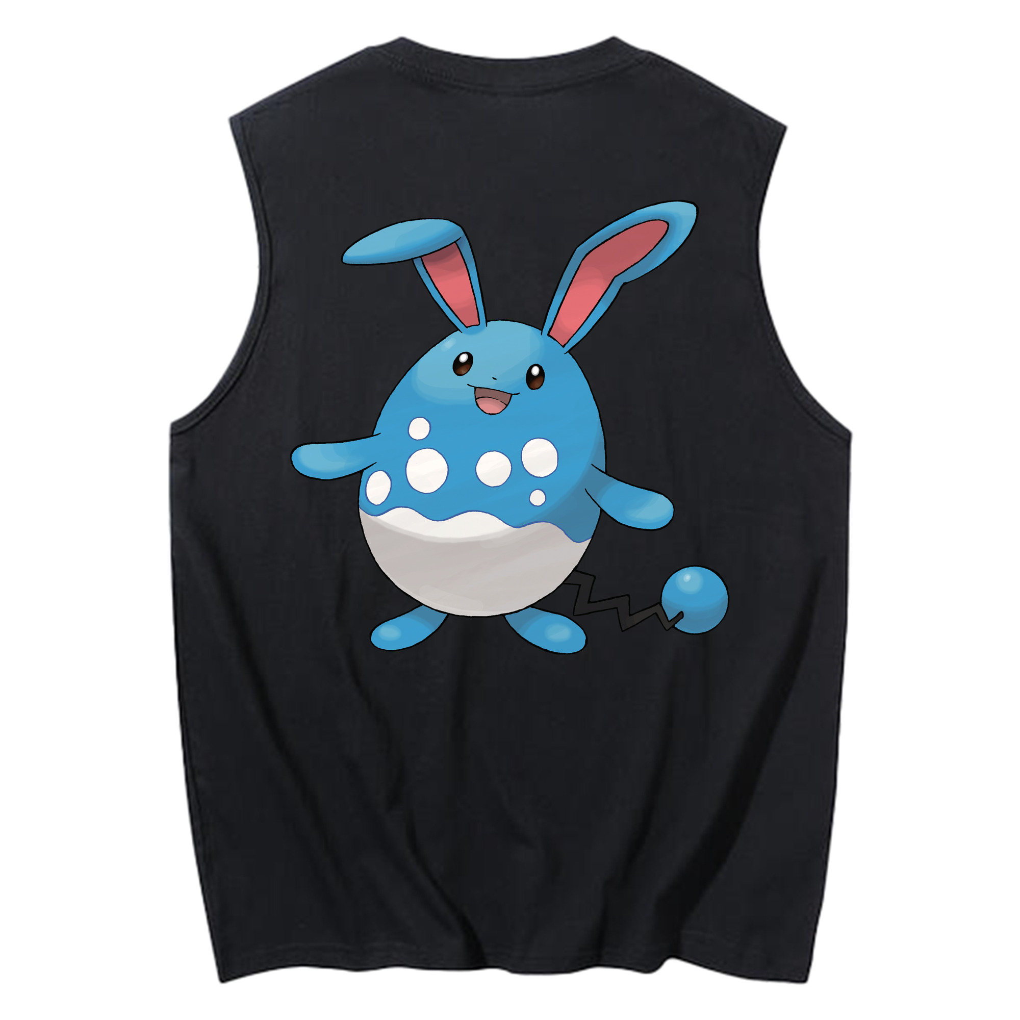 （画像用） ポケットモンスター Pokémon コットン100％タンクトップ（背面プリント）