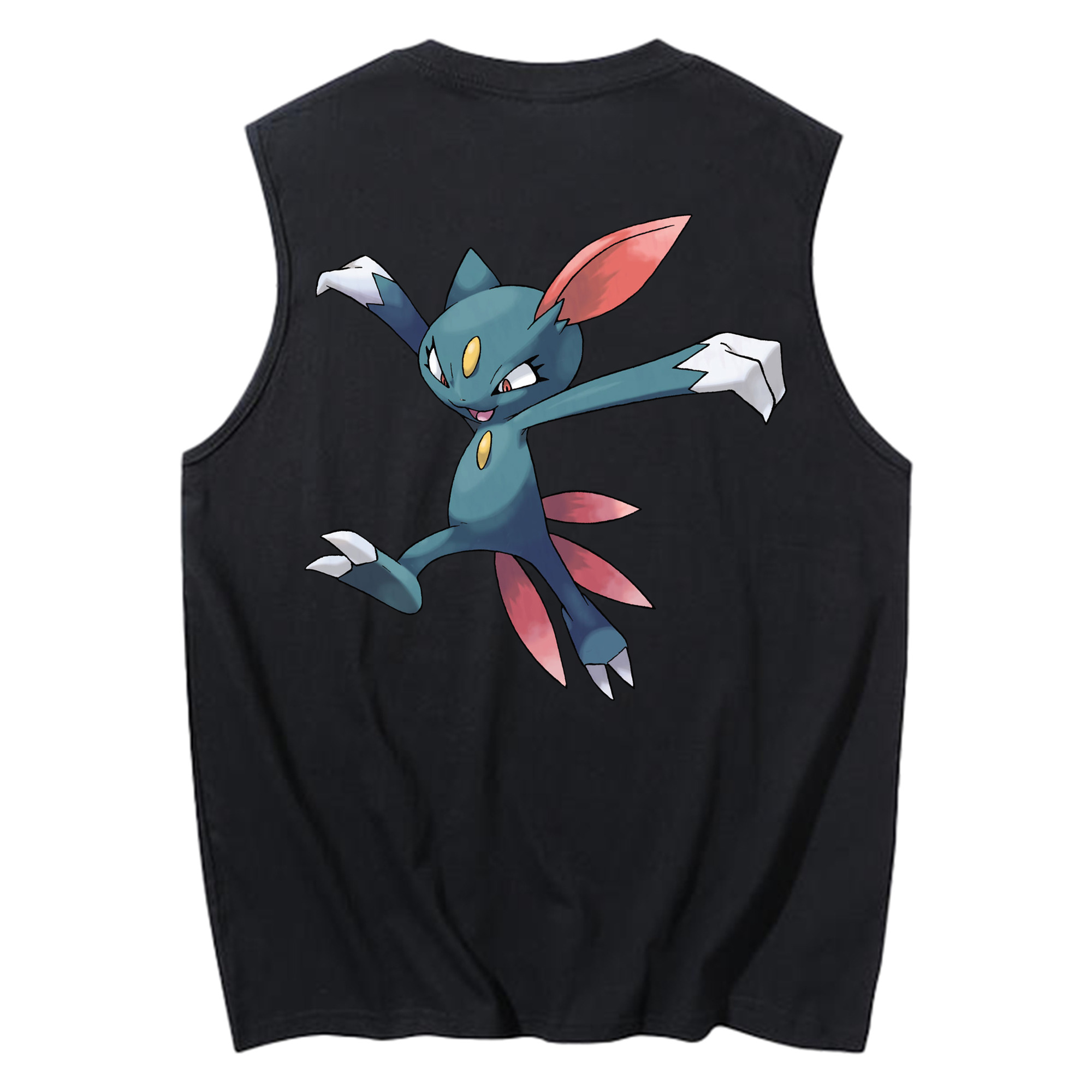 （画像用） ポケットモンスター Pokémon コットン100％タンクトップ（背面プリント）
