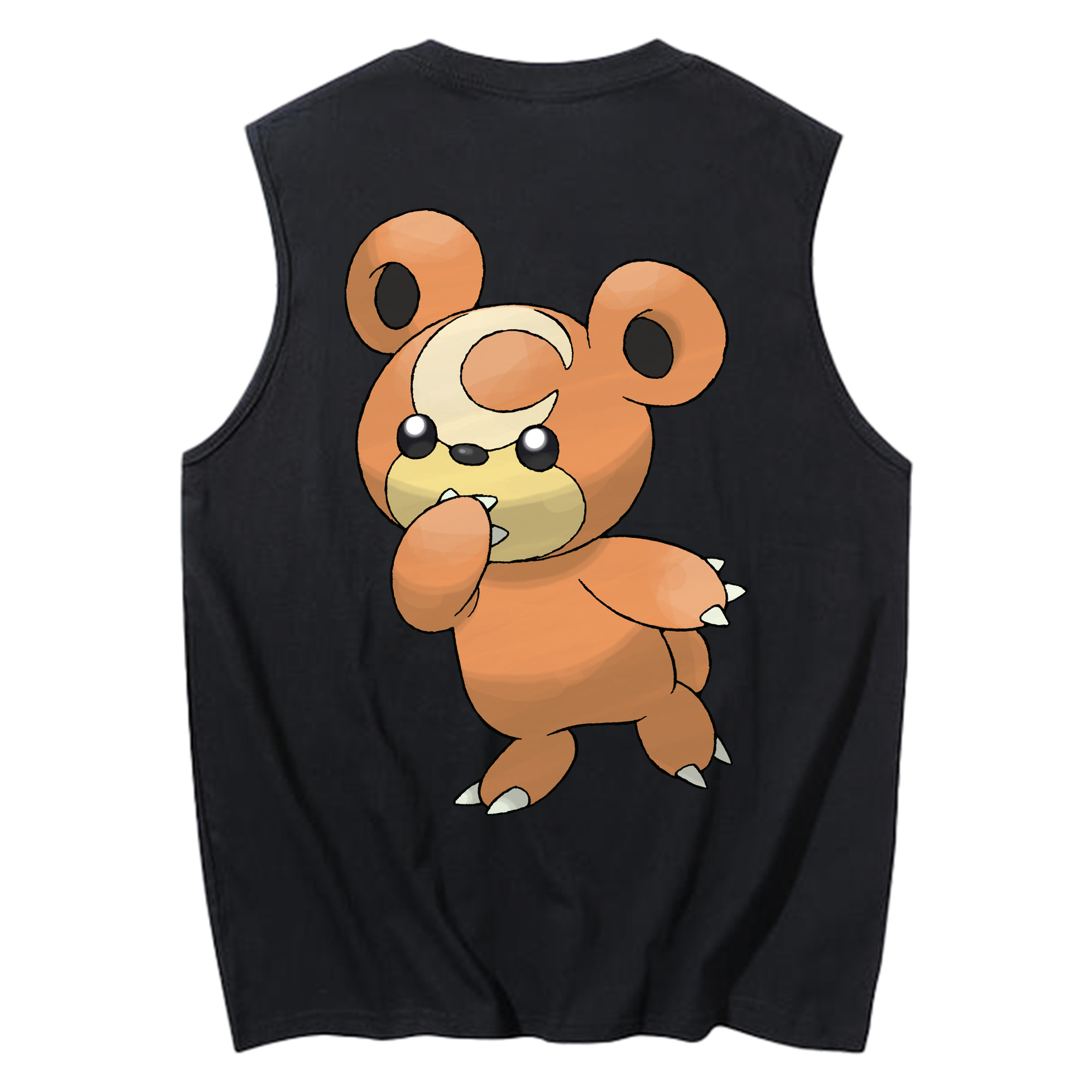 （画像用） ポケットモンスター Pokémon コットン100％タンクトップ（背面プリント）
