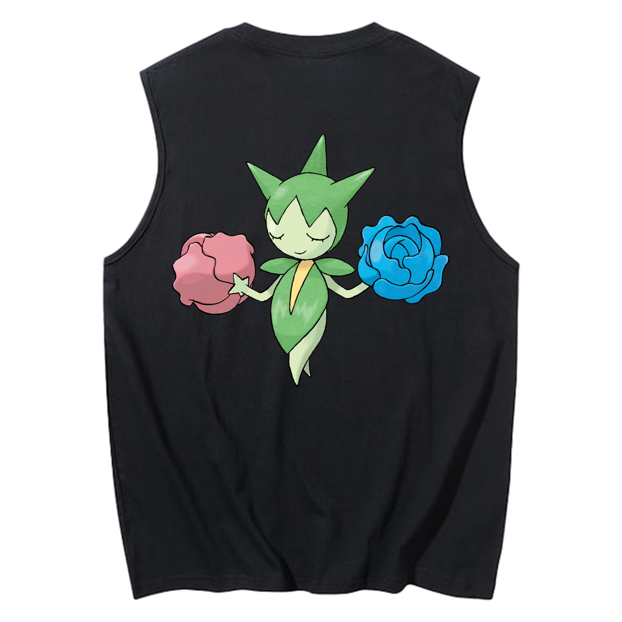 （画像用） ポケットモンスター Pokémon コットン100％タンクトップ（背面プリント）