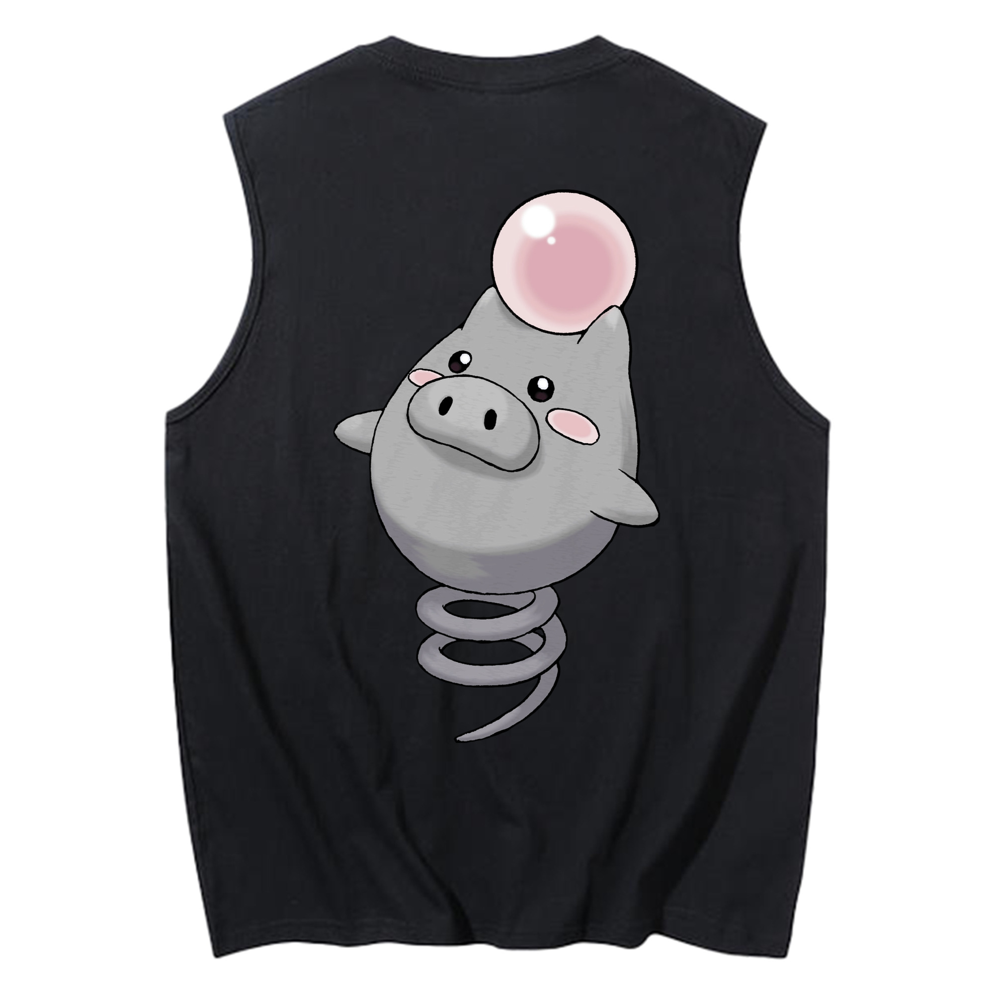 （画像用） ポケットモンスター Pokémon コットン100％タンクトップ（背面プリント）