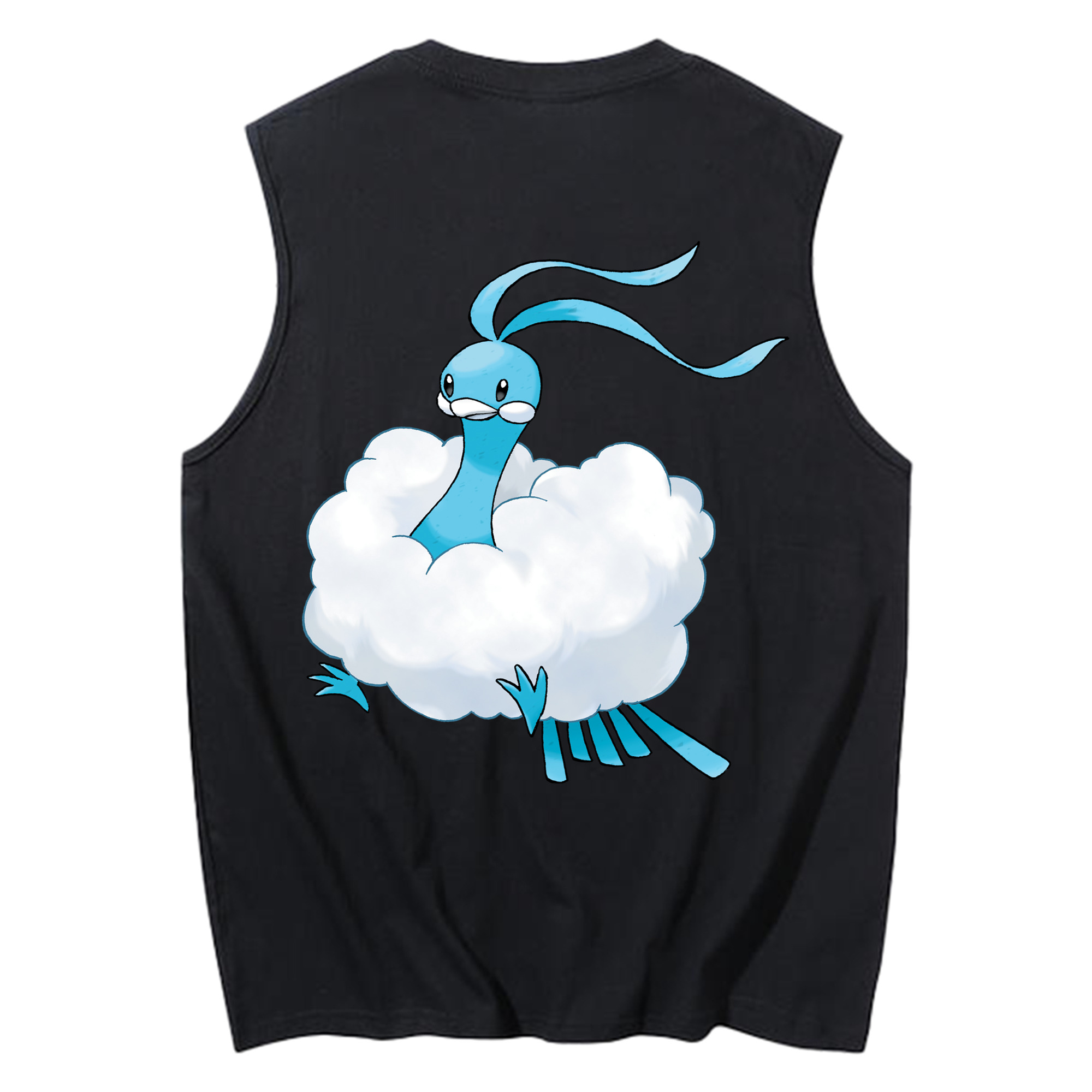 （画像用） ポケットモンスター Pokémon コットン100％タンクトップ（背面プリント）
