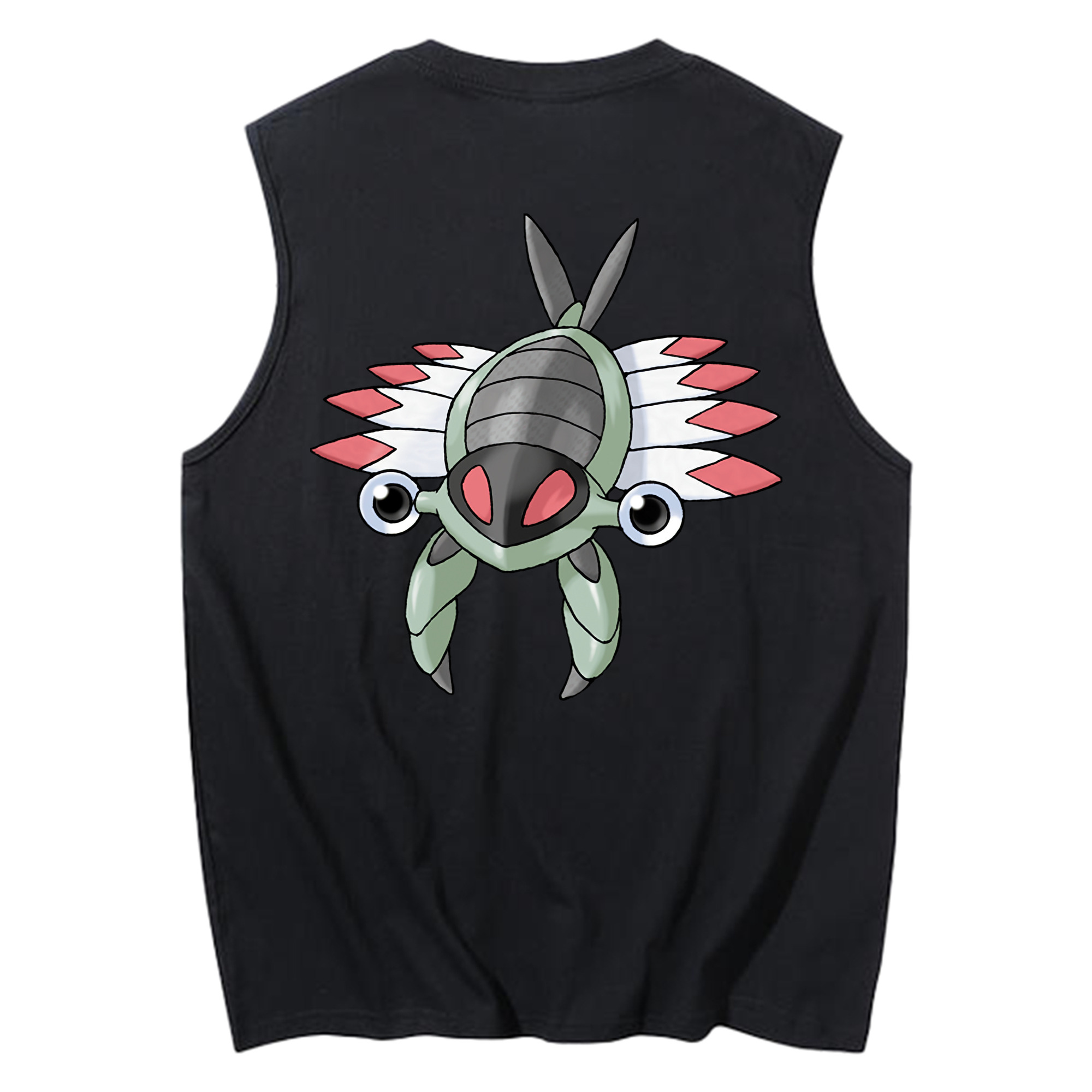（画像用） ポケットモンスター Pokémon コットン100％タンクトップ（背面プリント）