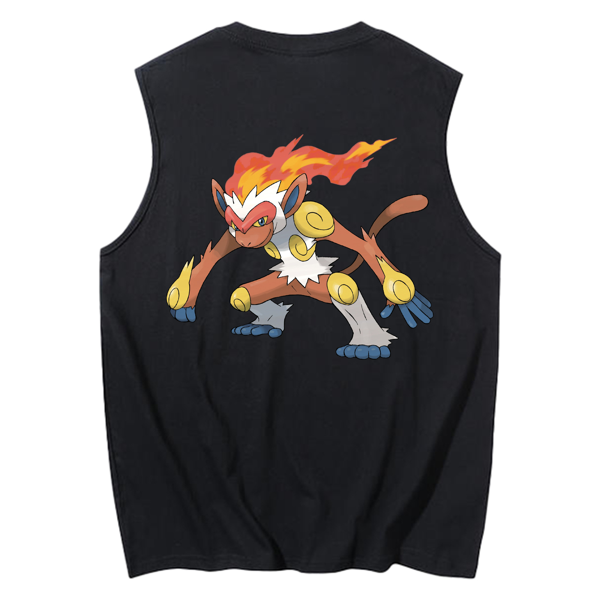 （画像用） ポケットモンスター Pokémon コットン100％タンクトップ（背面プリント）