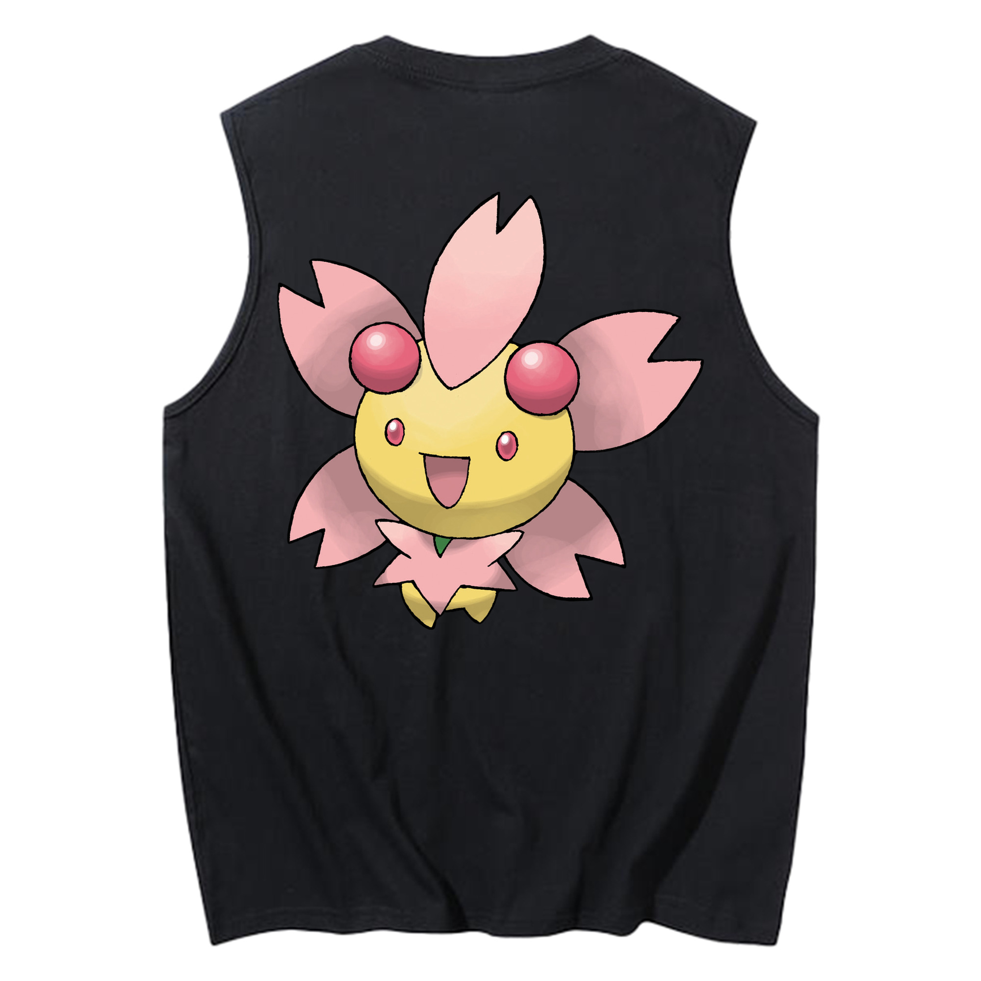 （画像用） ポケットモンスター Pokémon コットン100％タンクトップ（背面プリント）