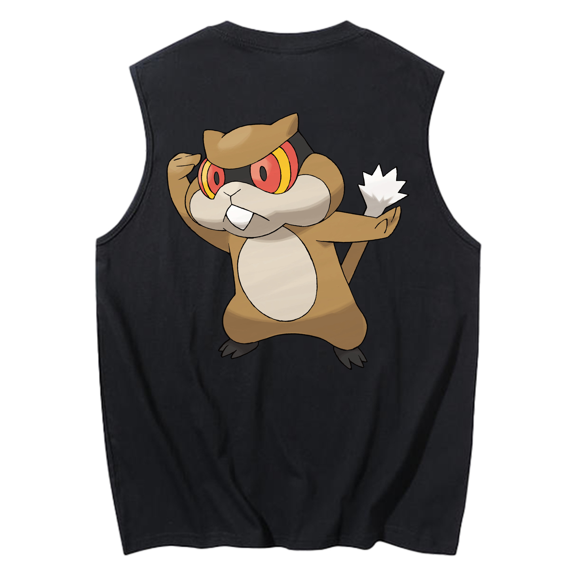 （画像用） ポケットモンスター Pokémon コットン100％タンクトップ（背面プリント）