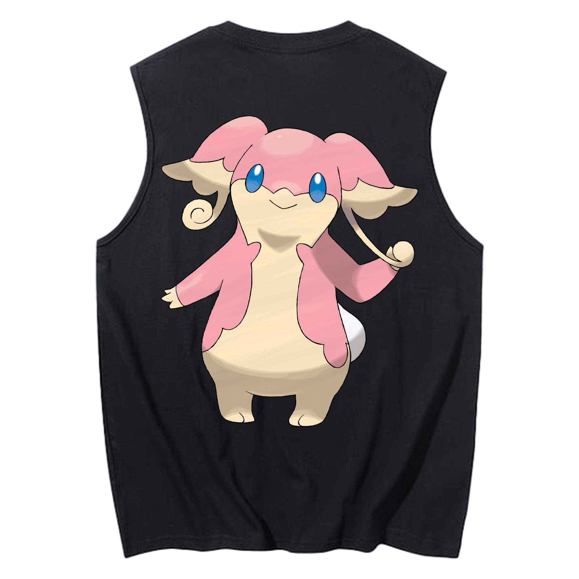 （画像用） ポケットモンスター Pokémon コットン100％タンクトップ（背面プリント）