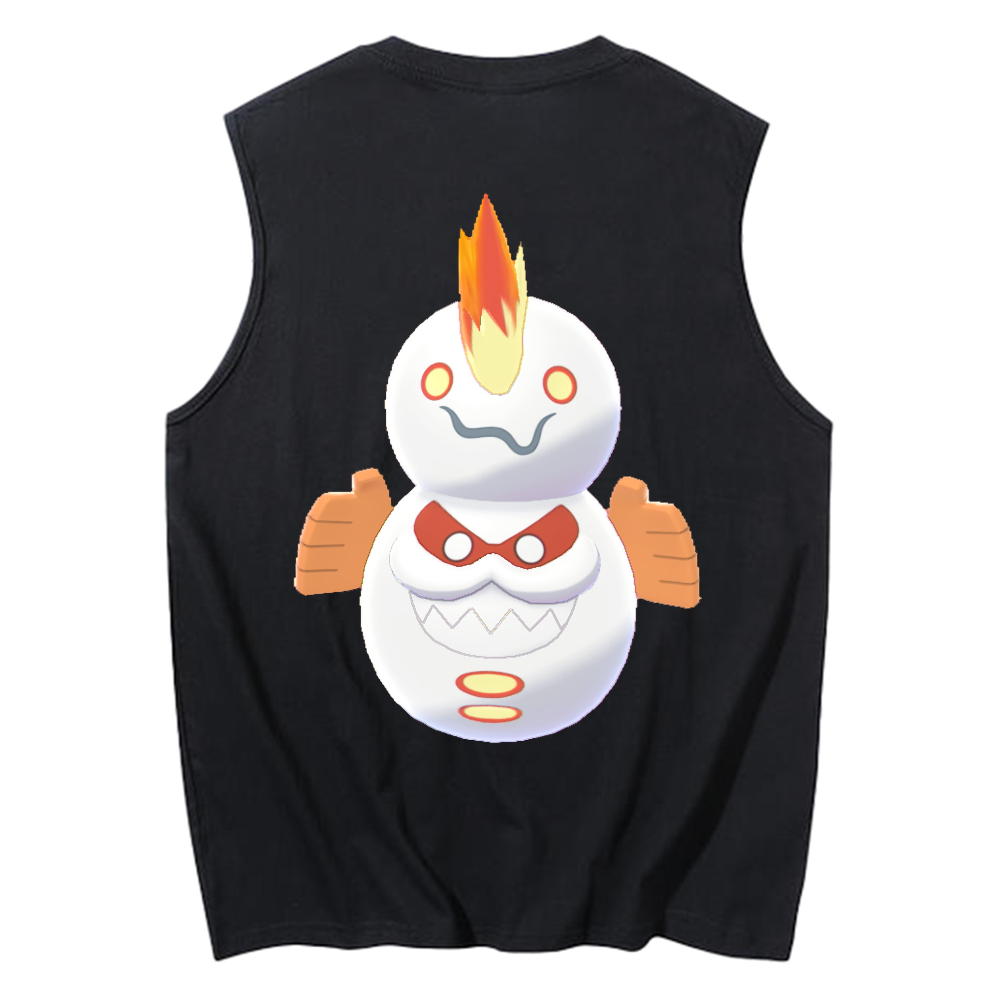 （画像用） ポケットモンスター Pokémon コットン100％タンクトップ（背面プリント）
