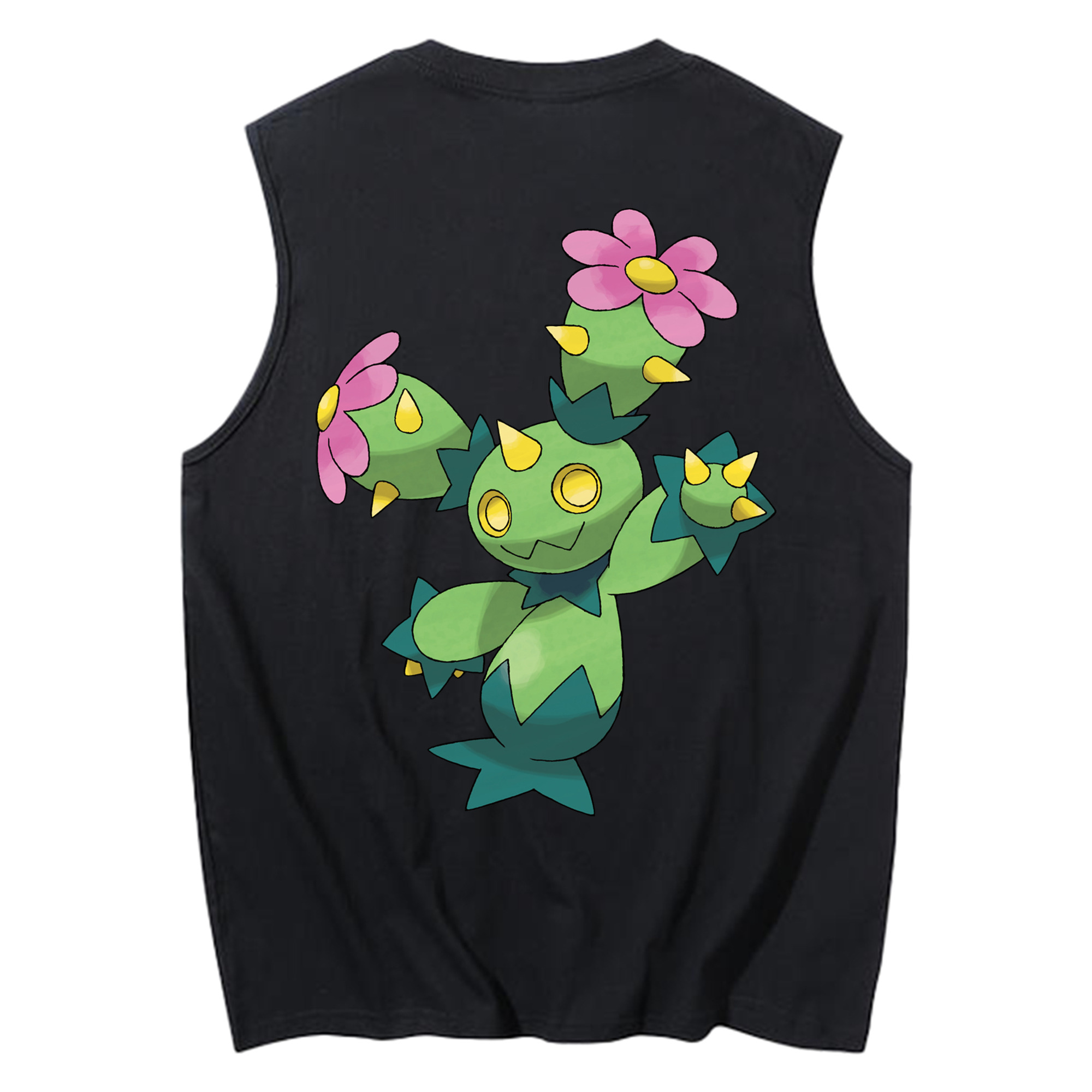 （画像用） ポケットモンスター Pokémon コットン100％タンクトップ（背面プリント）
