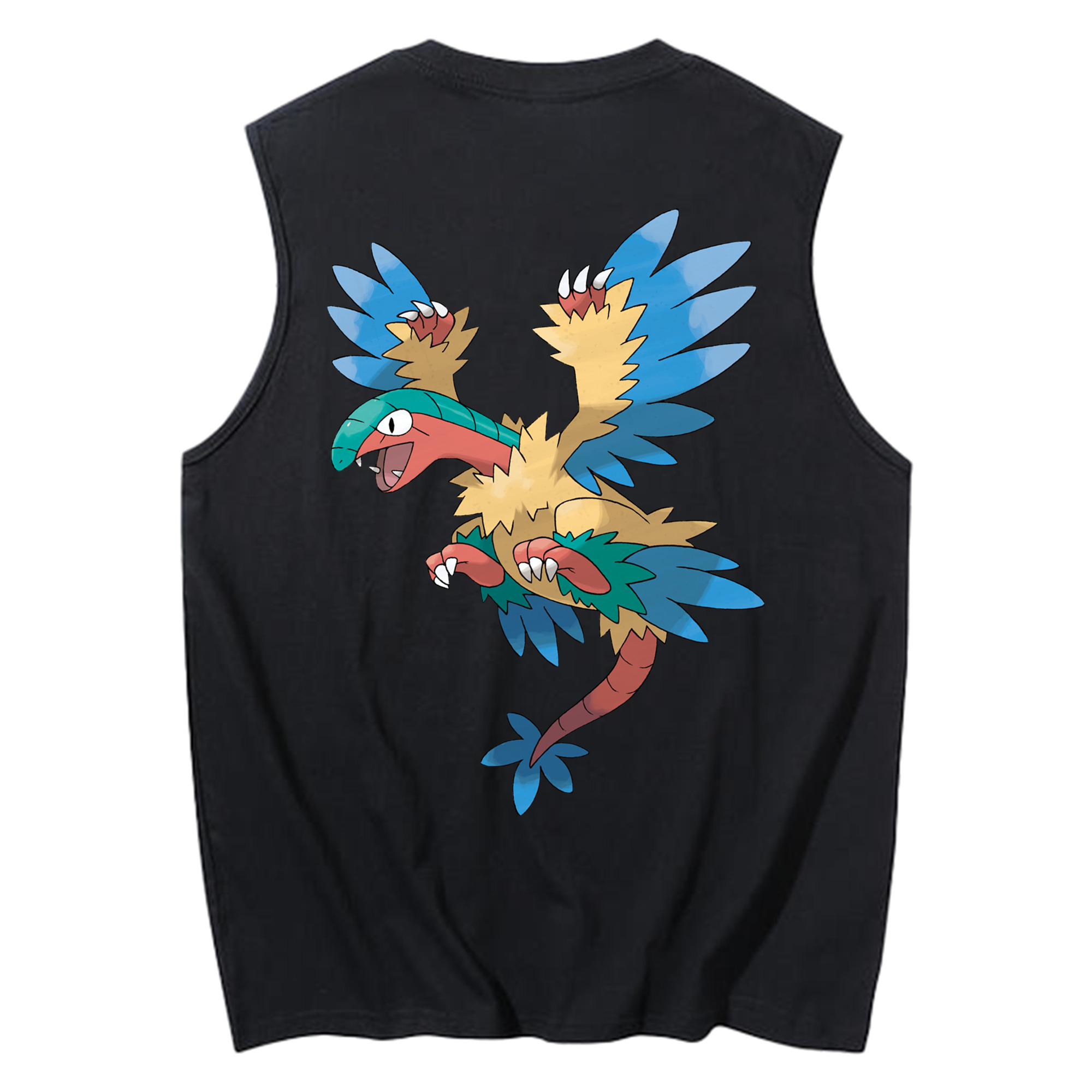 （画像用） ポケットモンスター Pokémon コットン100％タンクトップ（背面プリント）