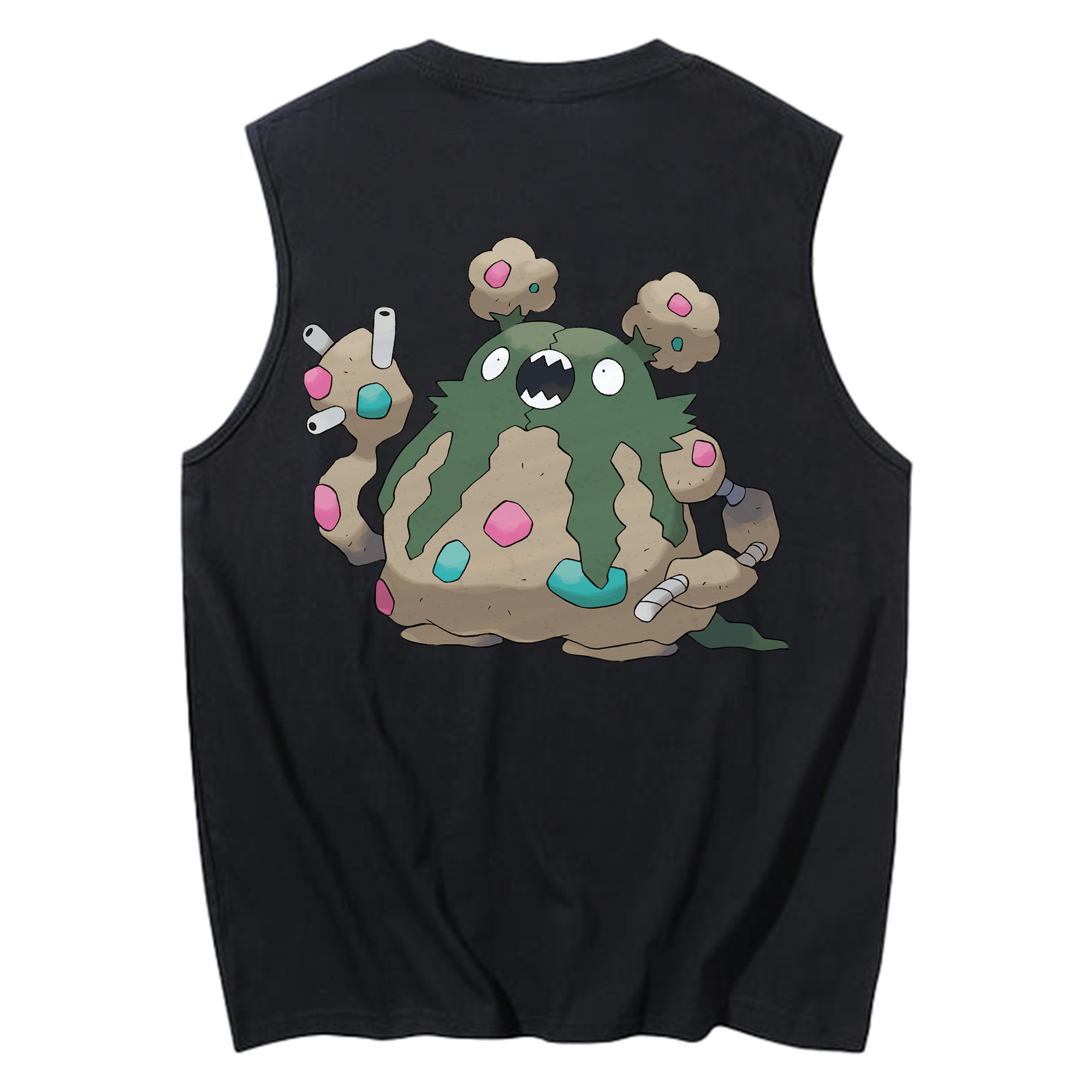 （画像用） ポケットモンスター Pokémon コットン100％タンクトップ（背面プリント）