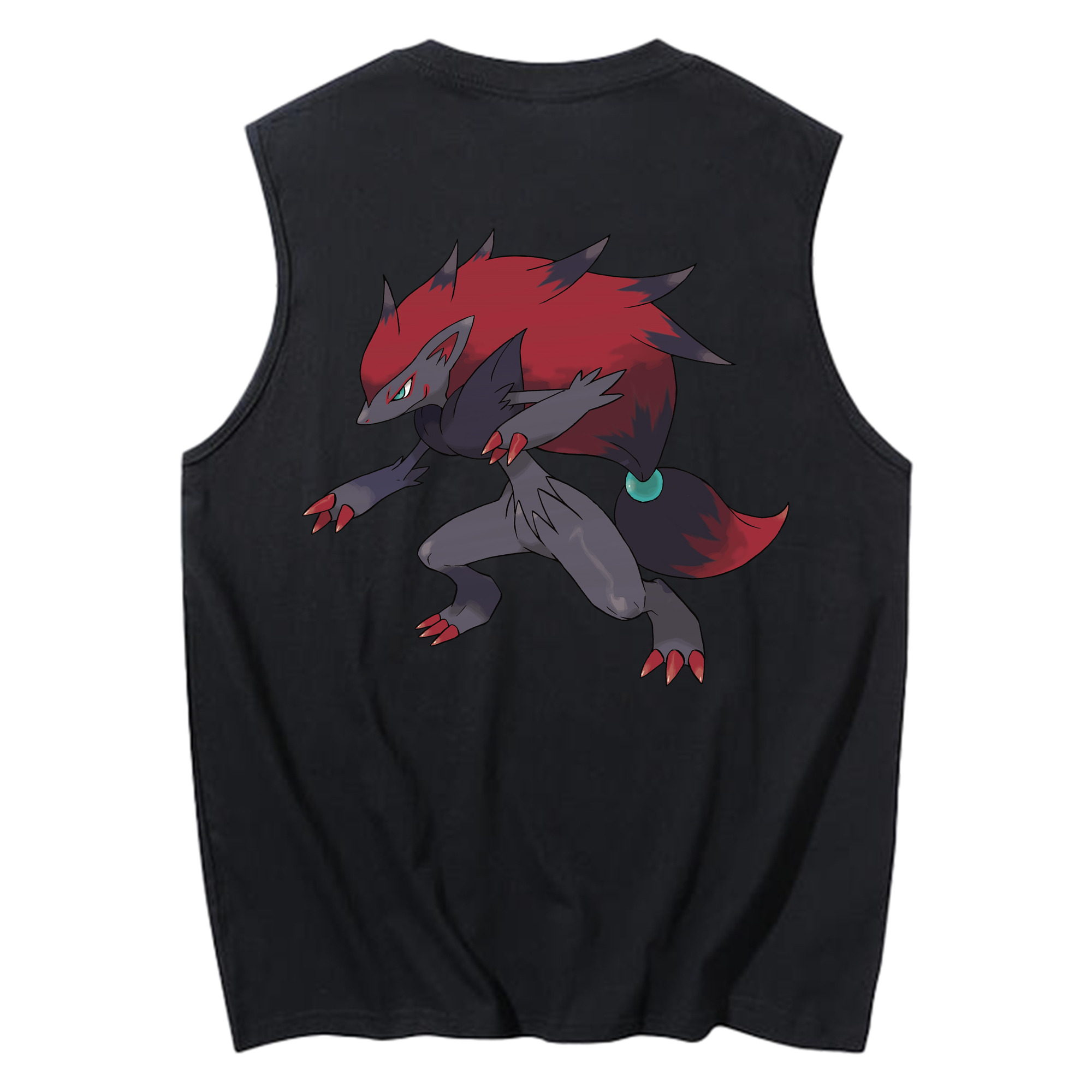 （画像用） ポケットモンスター Pokémon コットン100％タンクトップ（背面プリント）