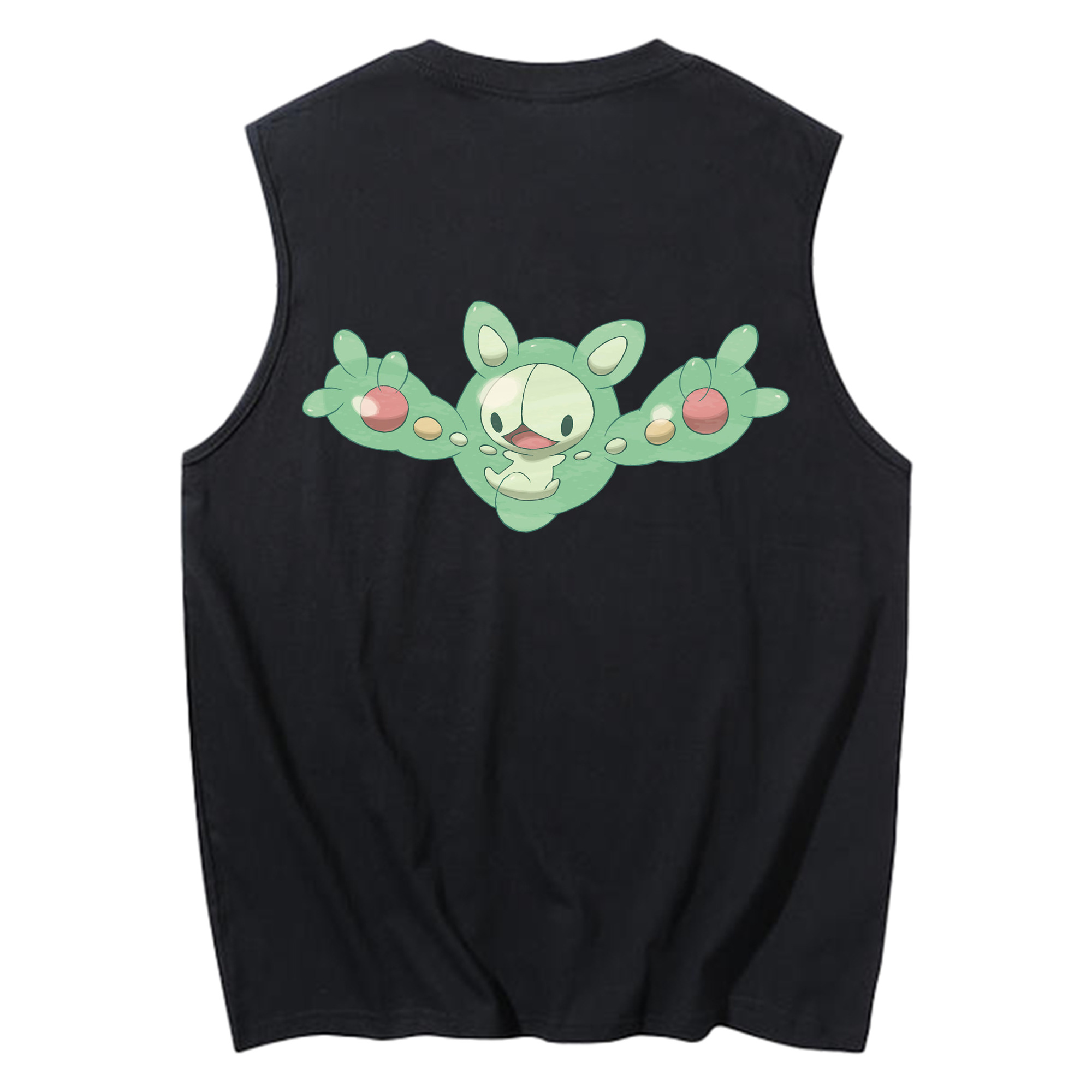 （画像用） ポケットモンスター Pokémon コットン100％タンクトップ（背面プリント）
