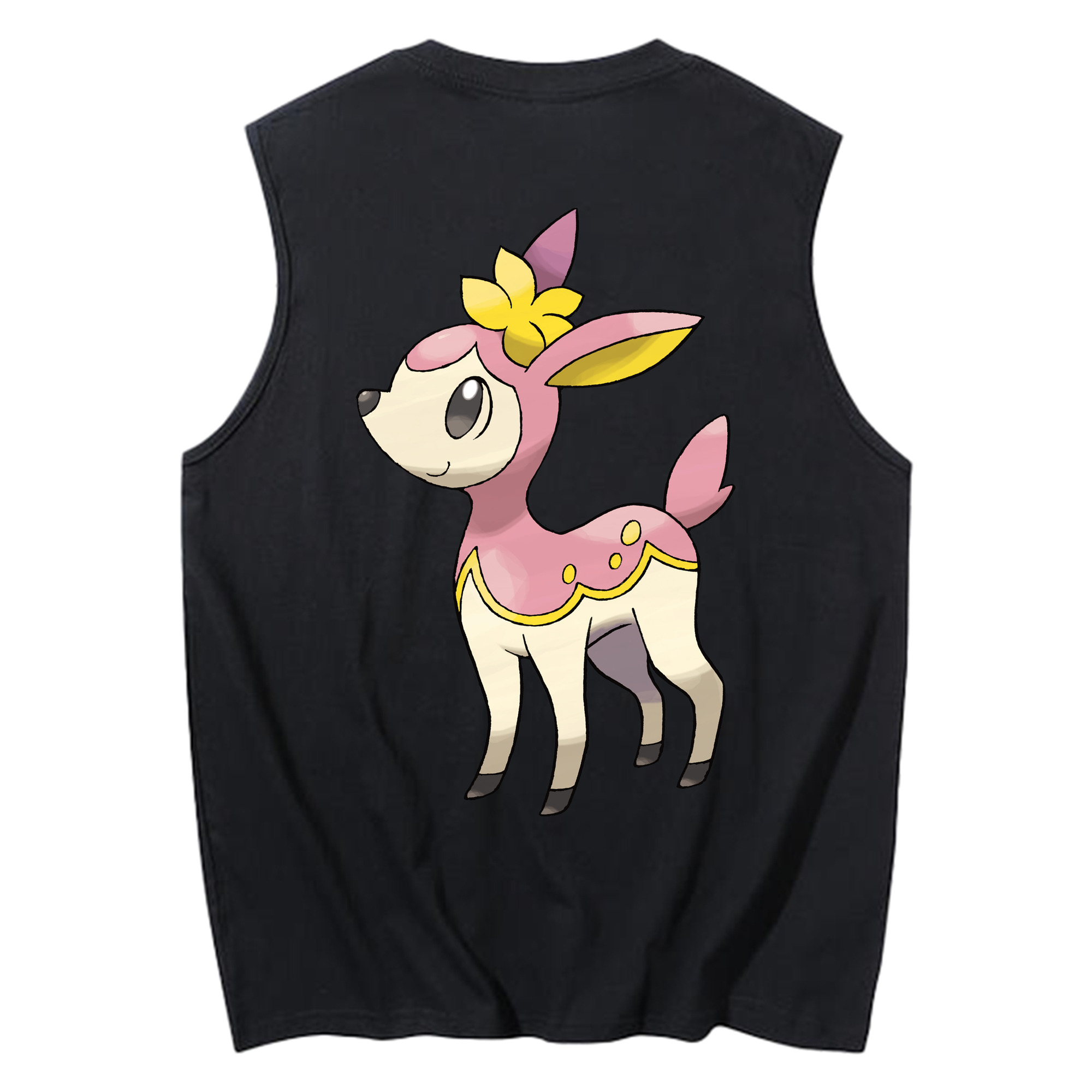 （画像用） ポケットモンスター Pokémon コットン100％タンクトップ（背面プリント）
