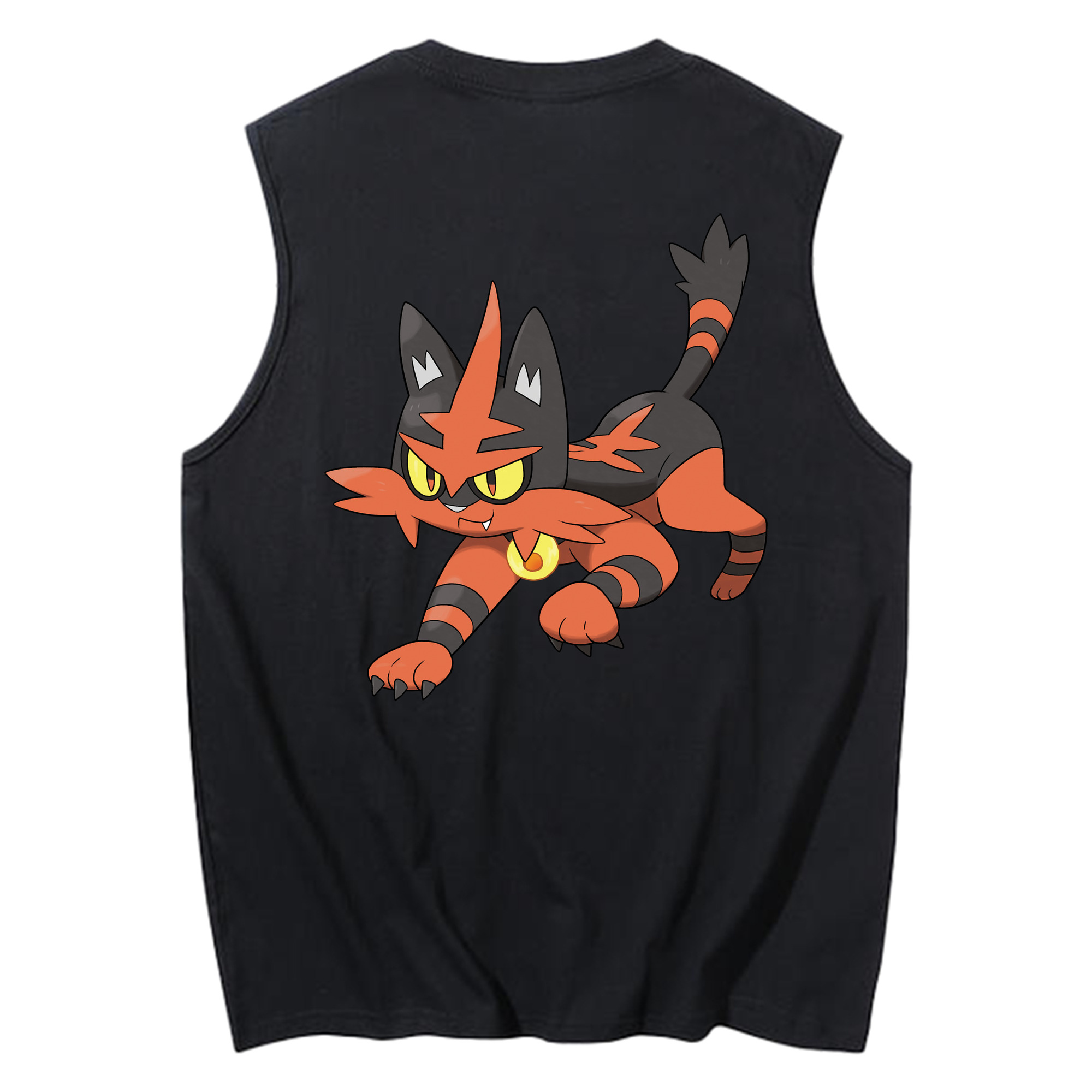（画像用） ポケットモンスター Pokémon コットン100％タンクトップ（背面プリント）