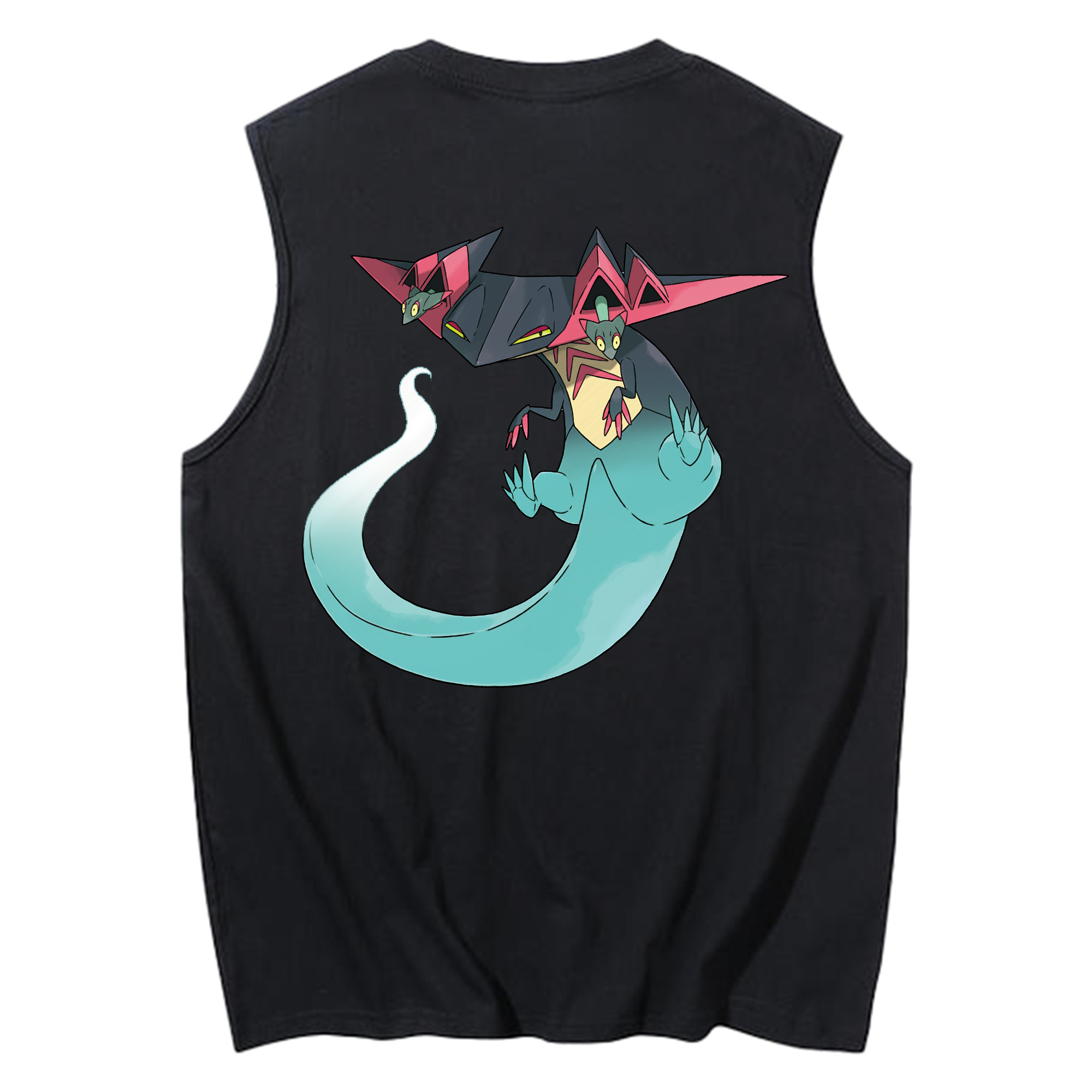（画像用） ポケットモンスター Pokémon コットン100％タンクトップ（背面プリント）