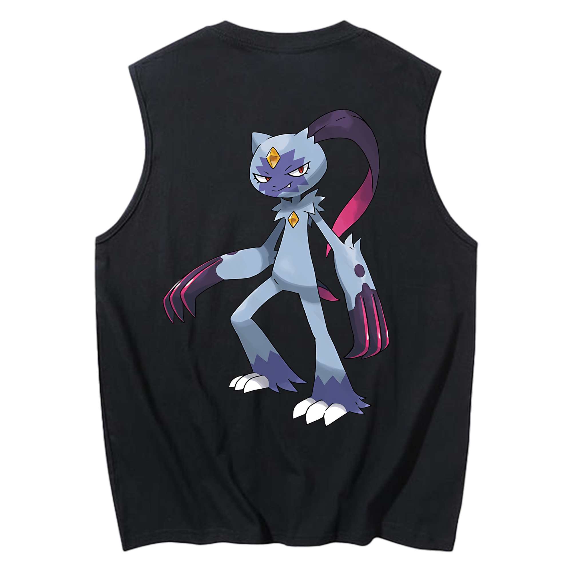 （画像用） ポケットモンスター Pokémon コットン100％タンクトップ（背面プリント）