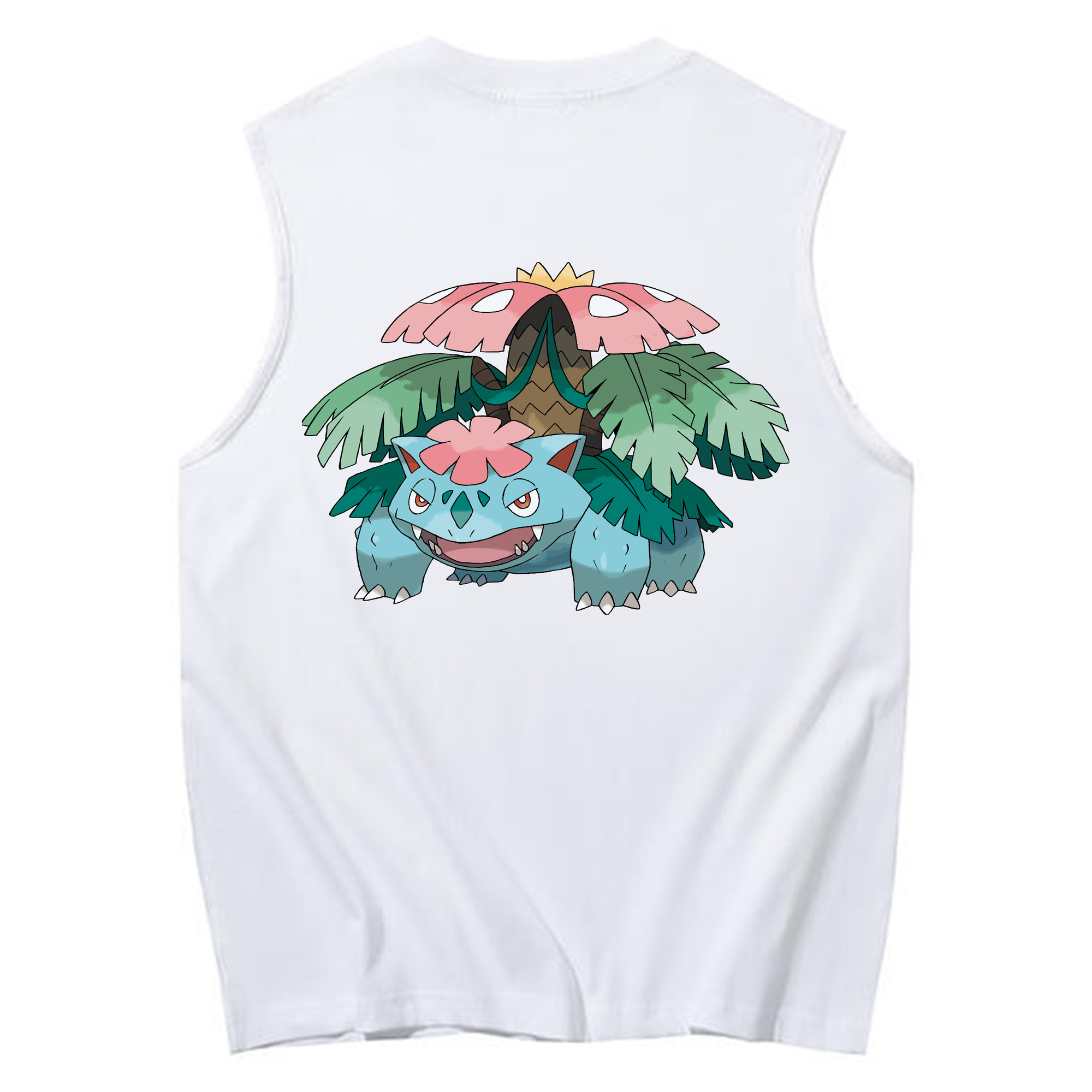 （画像用） ポケットモンスター Pokémon コットン100％タンクトップ（背面プリント）