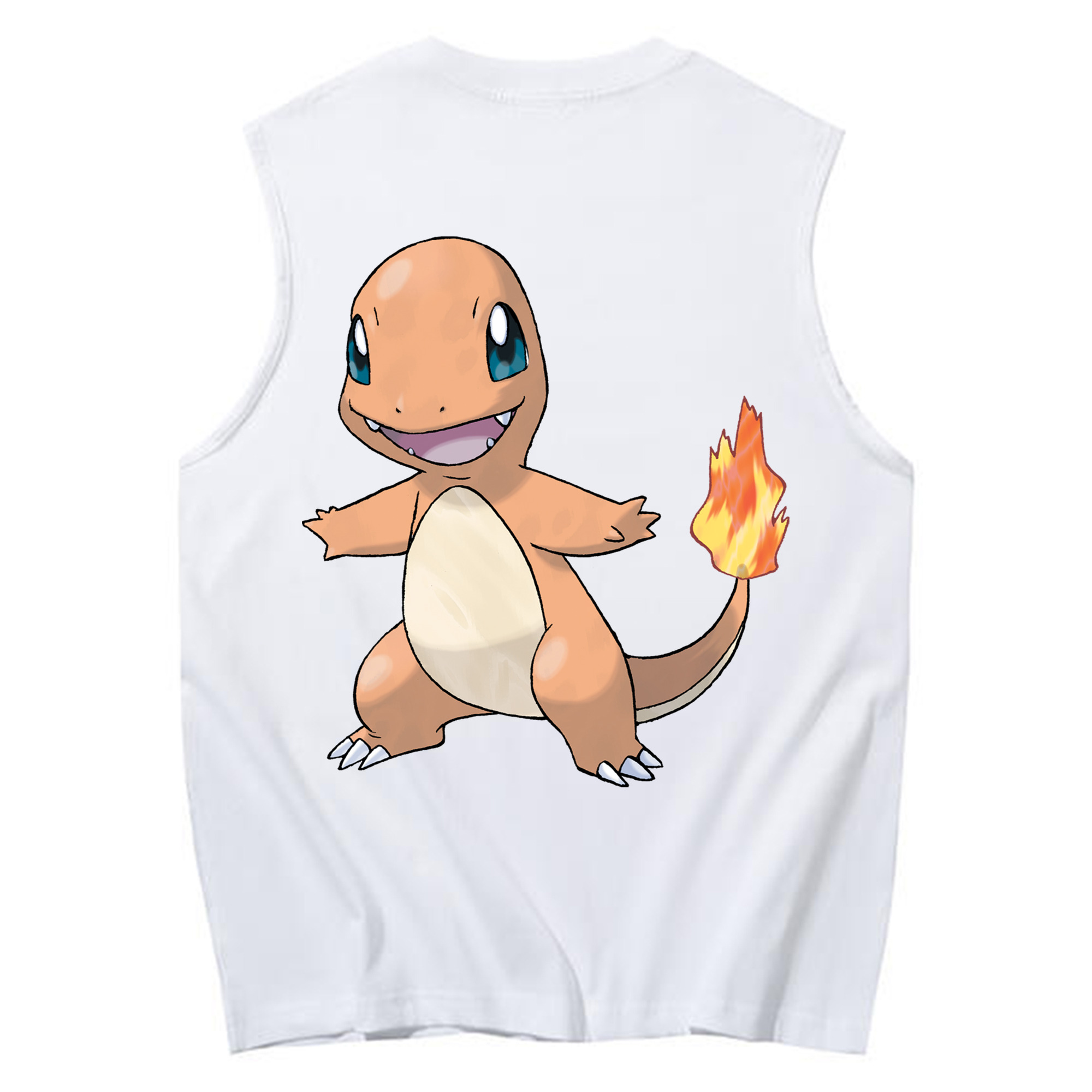 （画像用） ポケットモンスター Pokémon コットン100％タンクトップ（背面プリント）