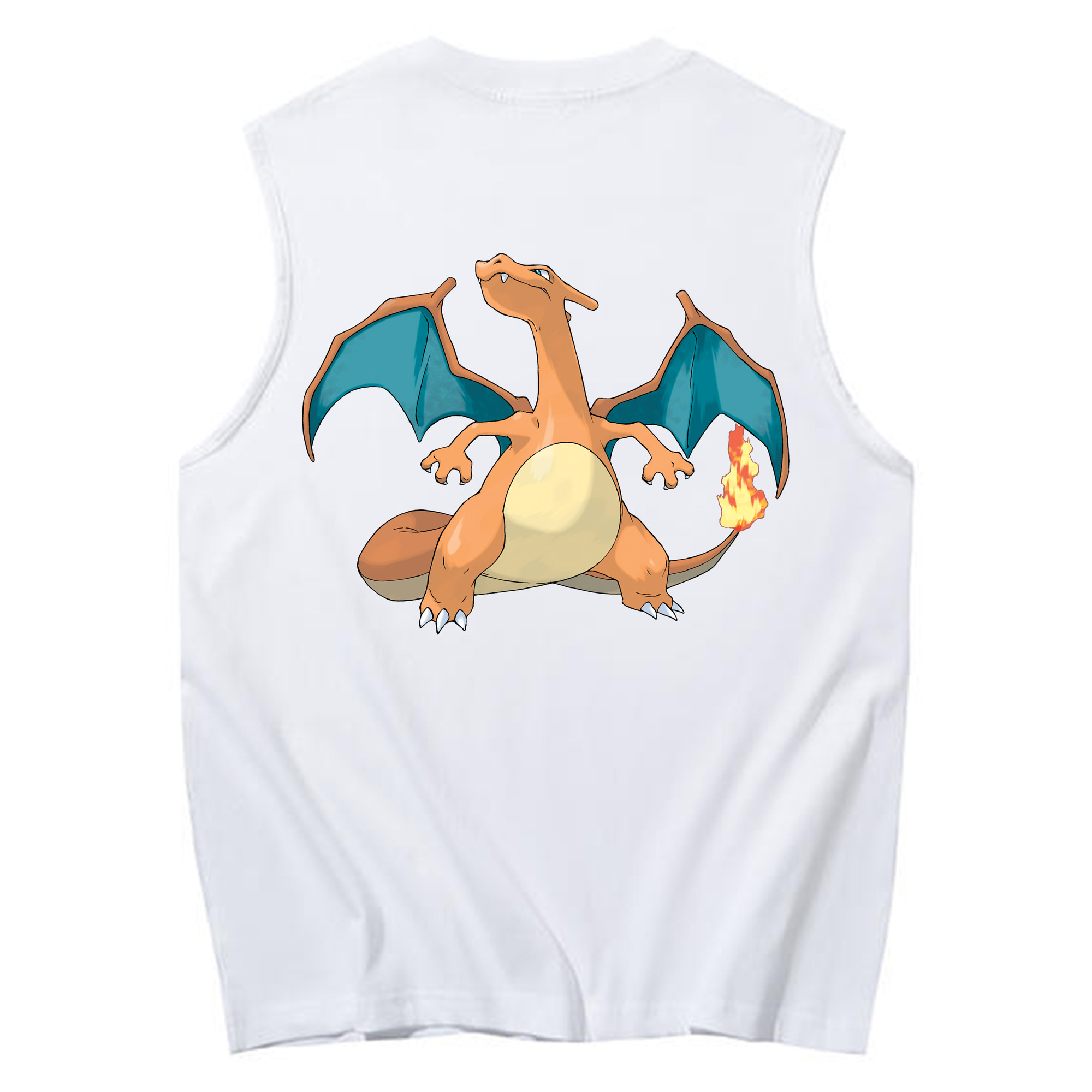 （画像用） ポケットモンスター Pokémon コットン100％タンクトップ（背面プリント）