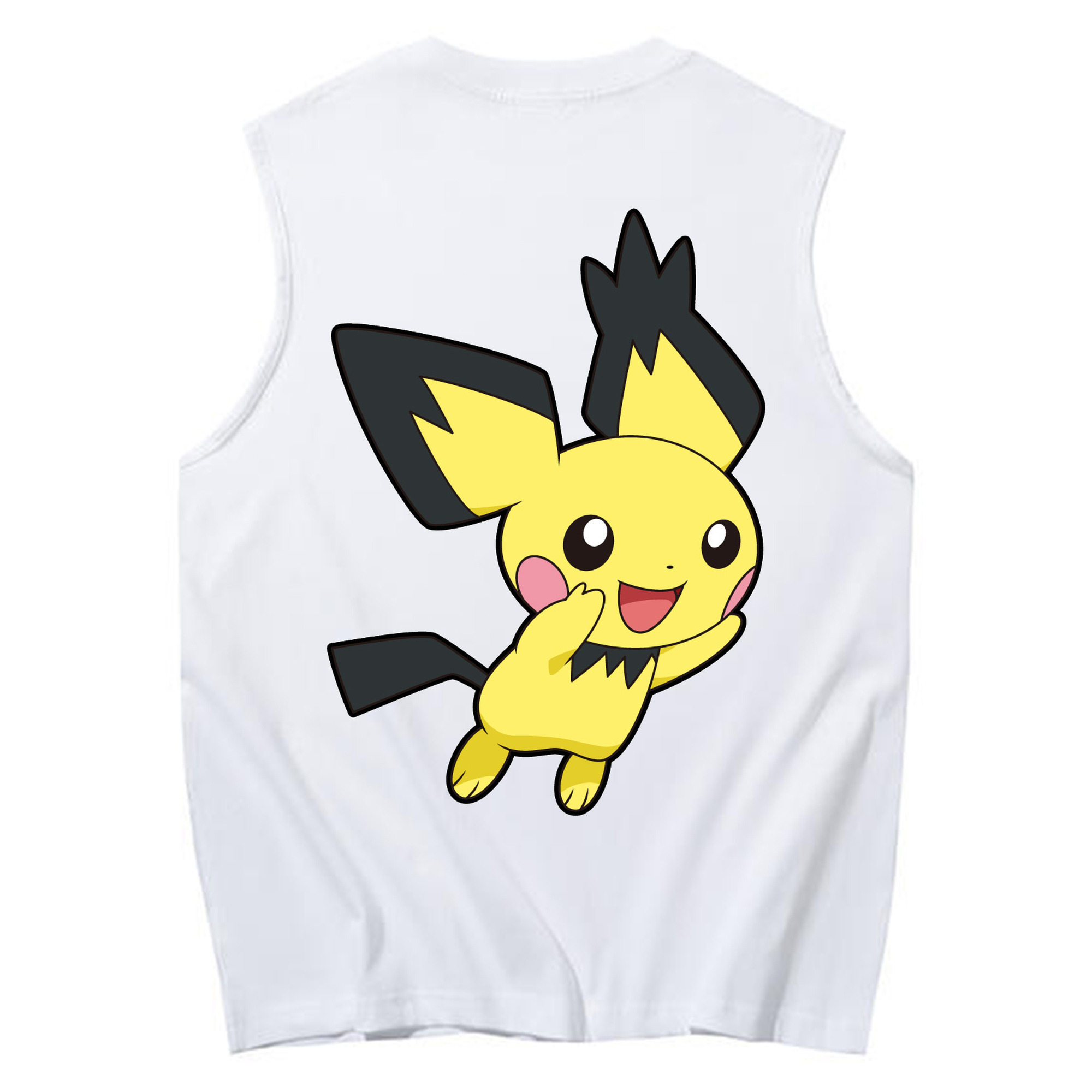 （画像用） ポケットモンスター Pokémon コットン100％タンクトップ（背面プリント）