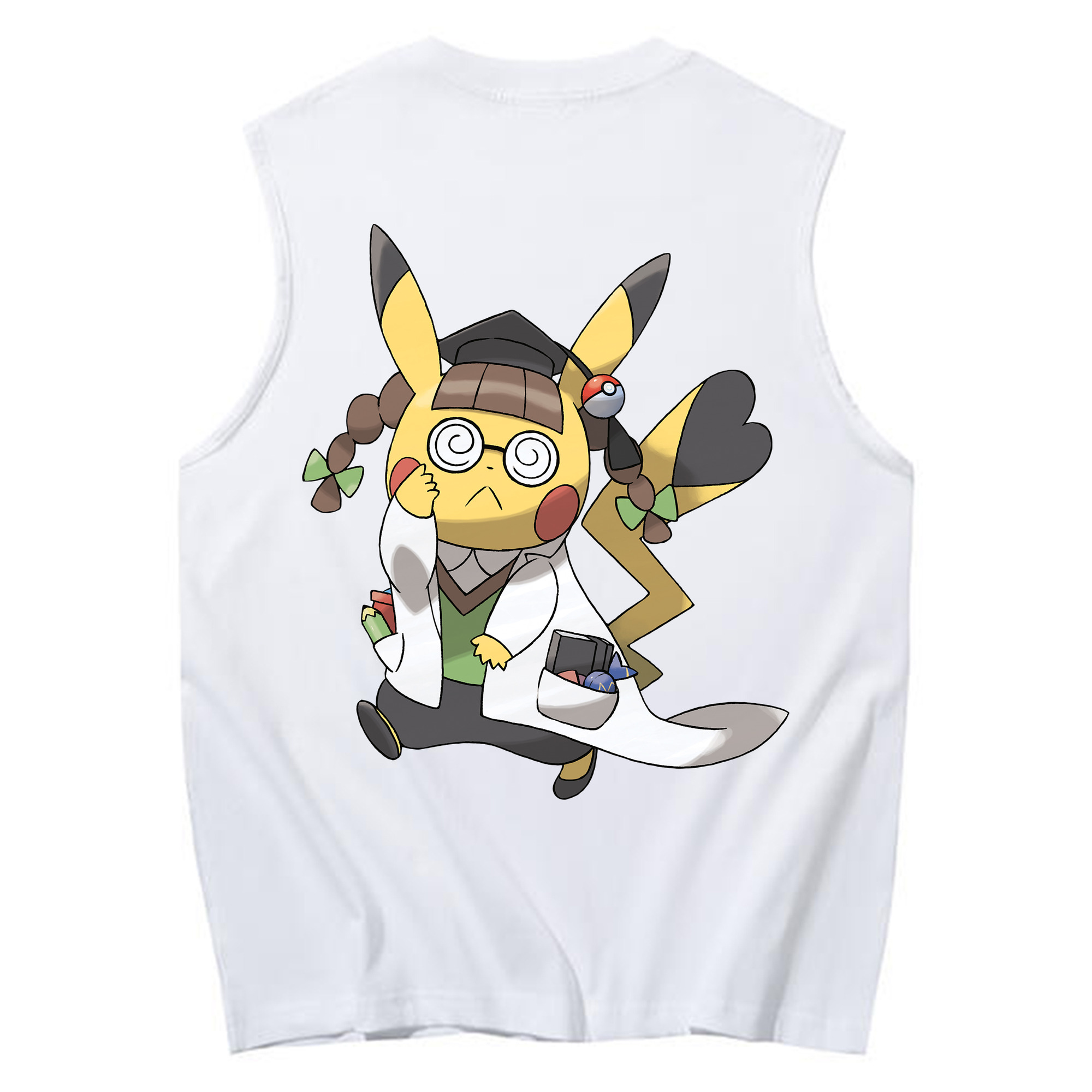 （画像用） ポケットモンスター Pokémon コットン100％タンクトップ（背面プリント）