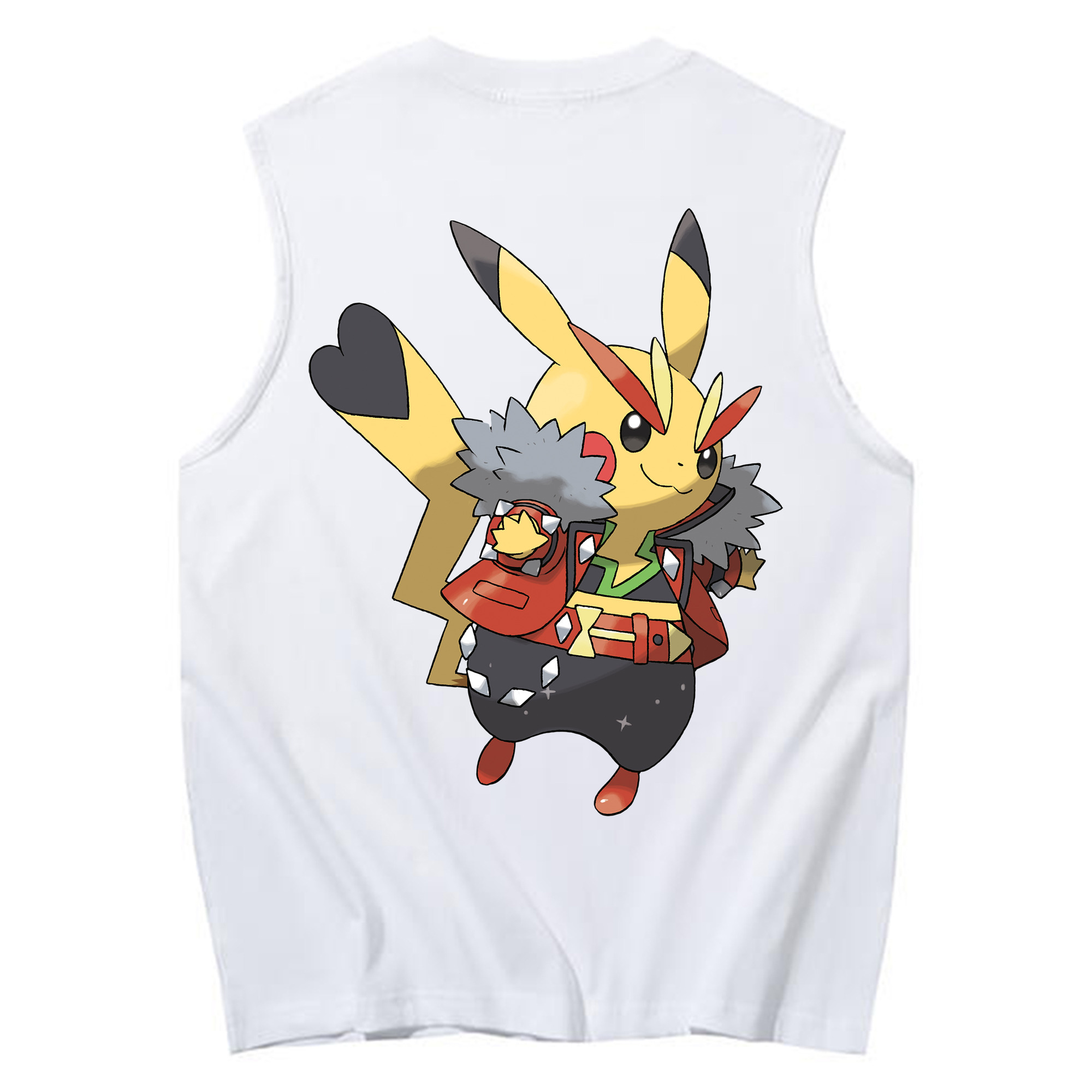 （画像用） ポケットモンスター Pokémon コットン100％タンクトップ（背面プリント）
