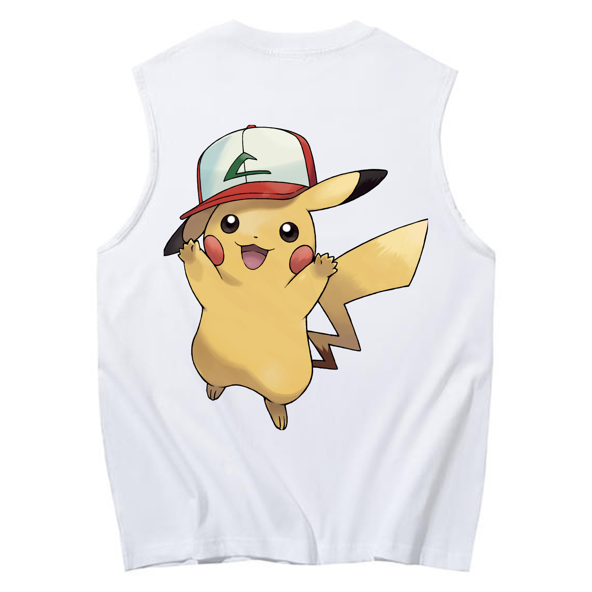 （画像用） ポケットモンスター Pokémon コットン100％タンクトップ（背面プリント）